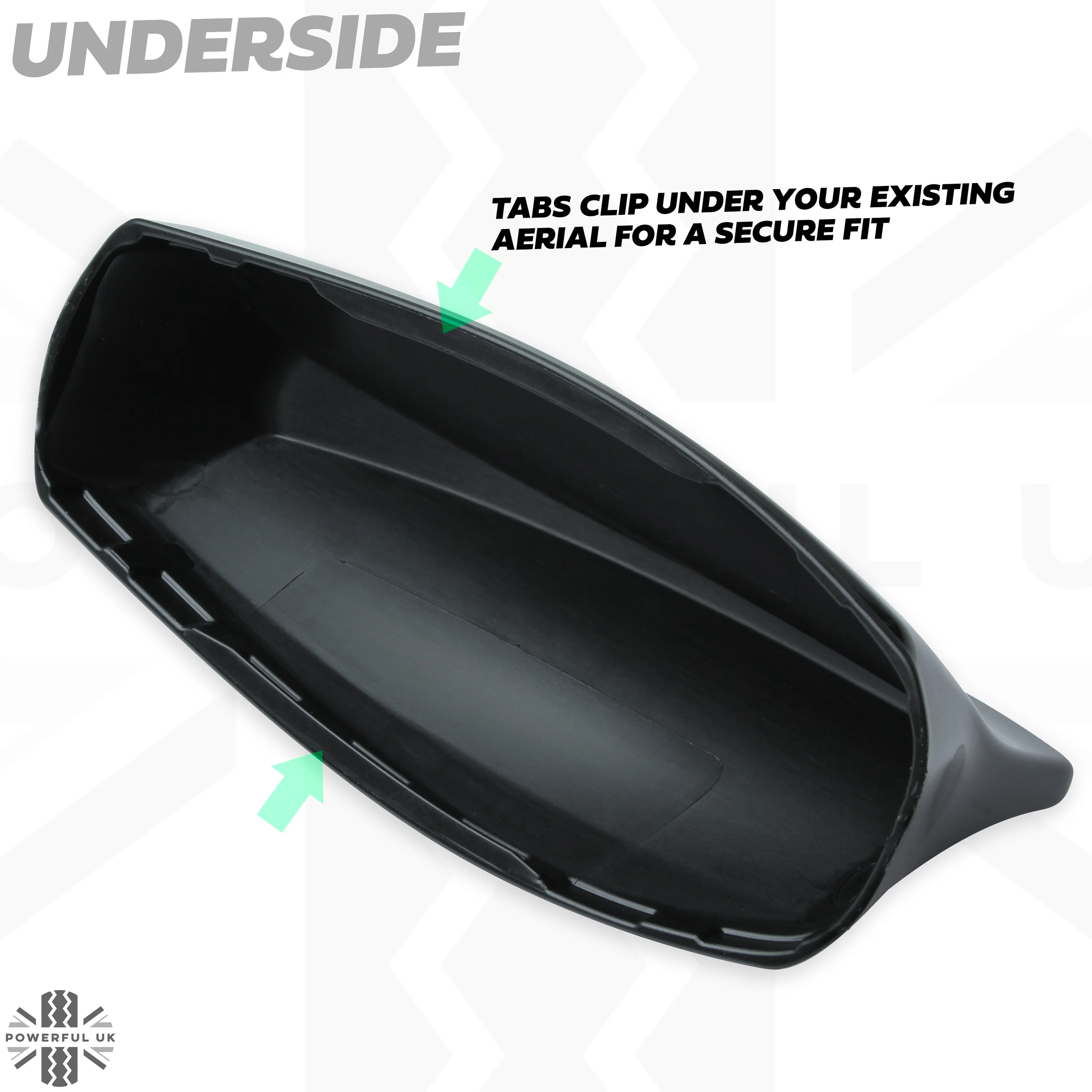 Dummy Aerial Cover for Range Rover L405 - Gloss Black - Image 3