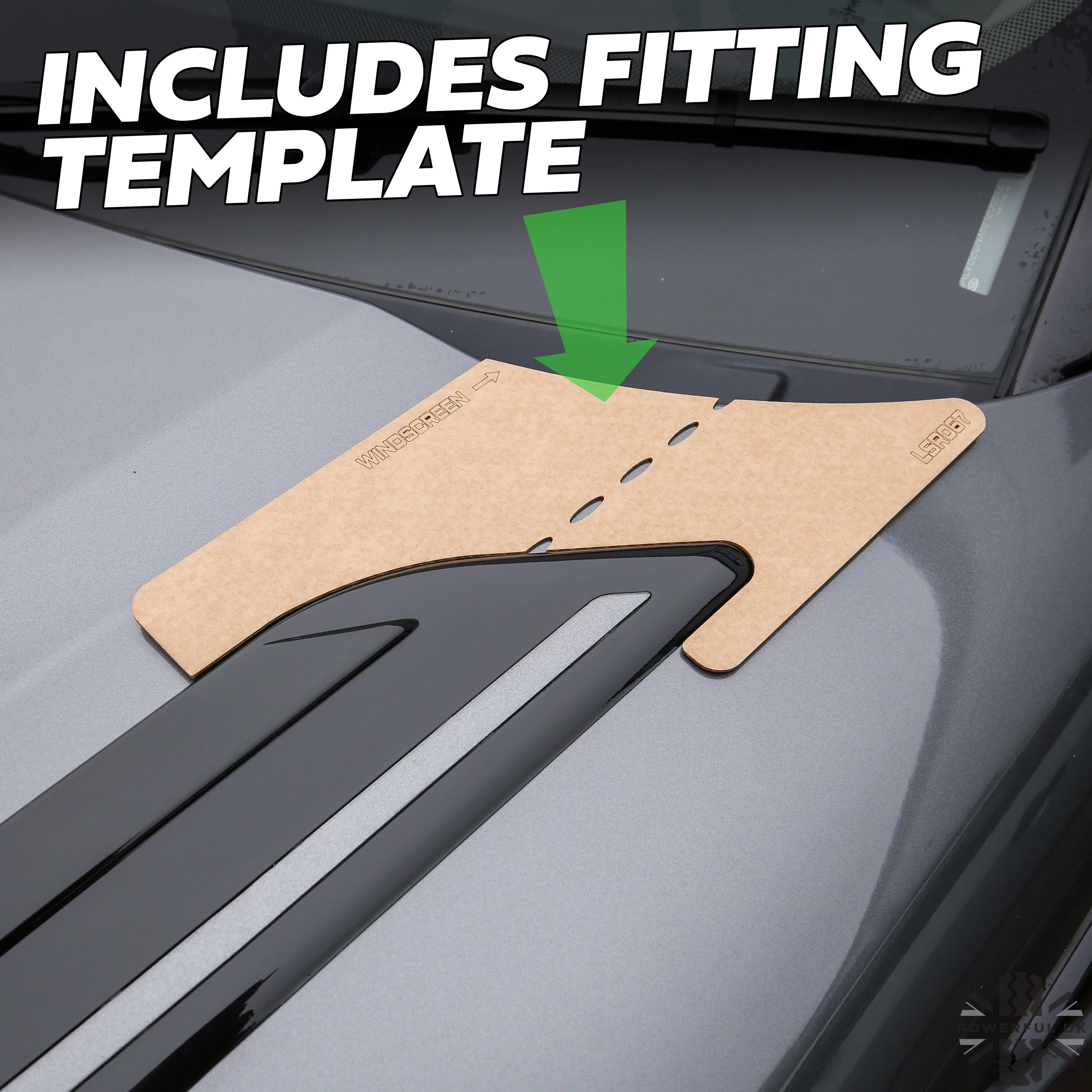 Dummy Bonnet Vents - 'All Gloss Black' for Land Rover Discovery 5 - Image 6