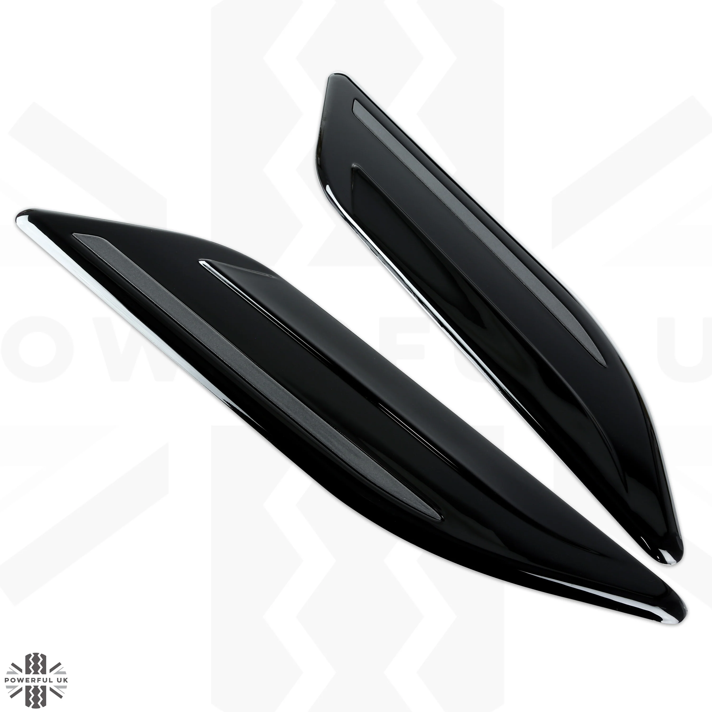 Dummy Bonnet Vents - 'Black & Grey' for Land Rover Discovery 5 - Image 4
