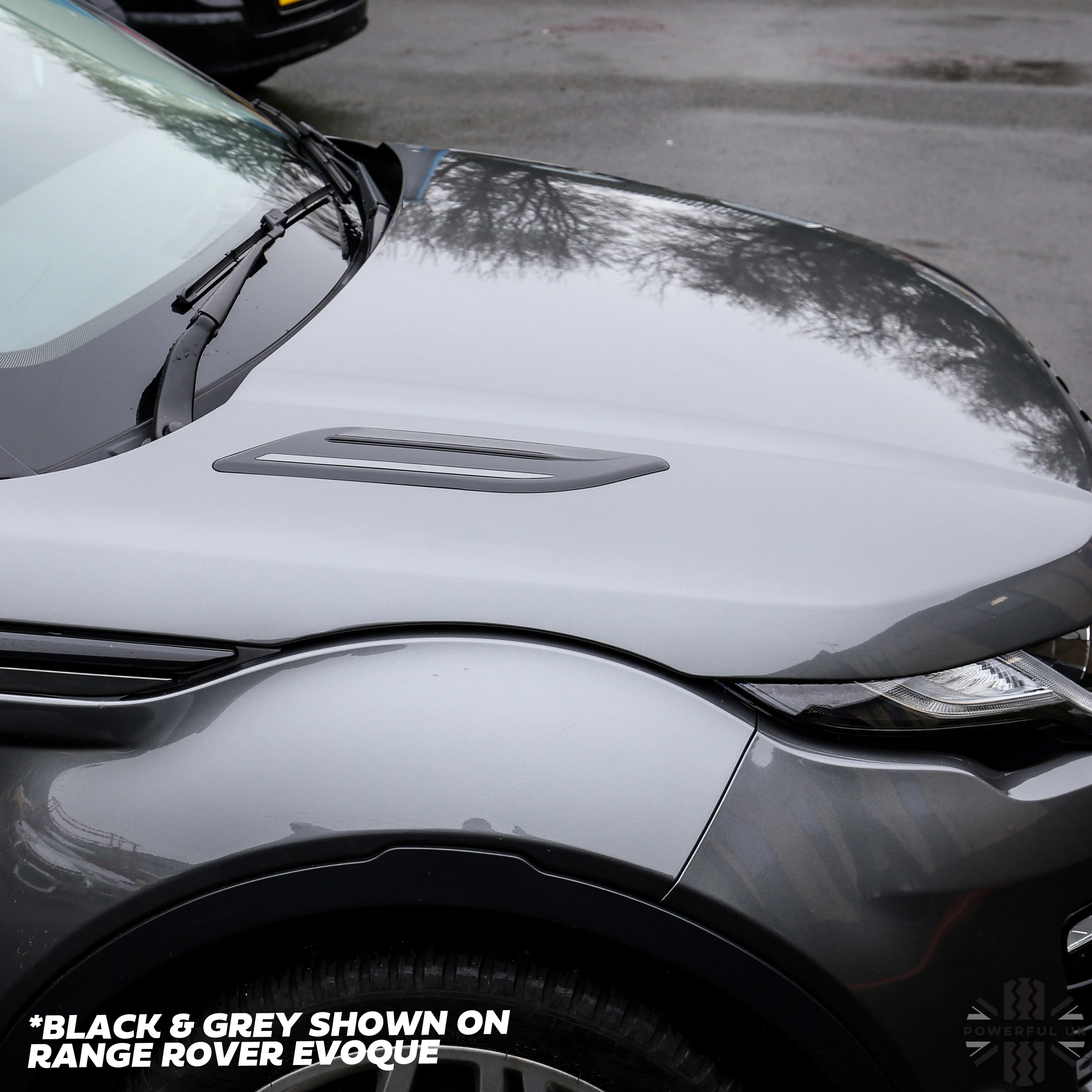 Dummy Bonnet Vents 'Black & Grey' for Range Rover Velar - Image 3