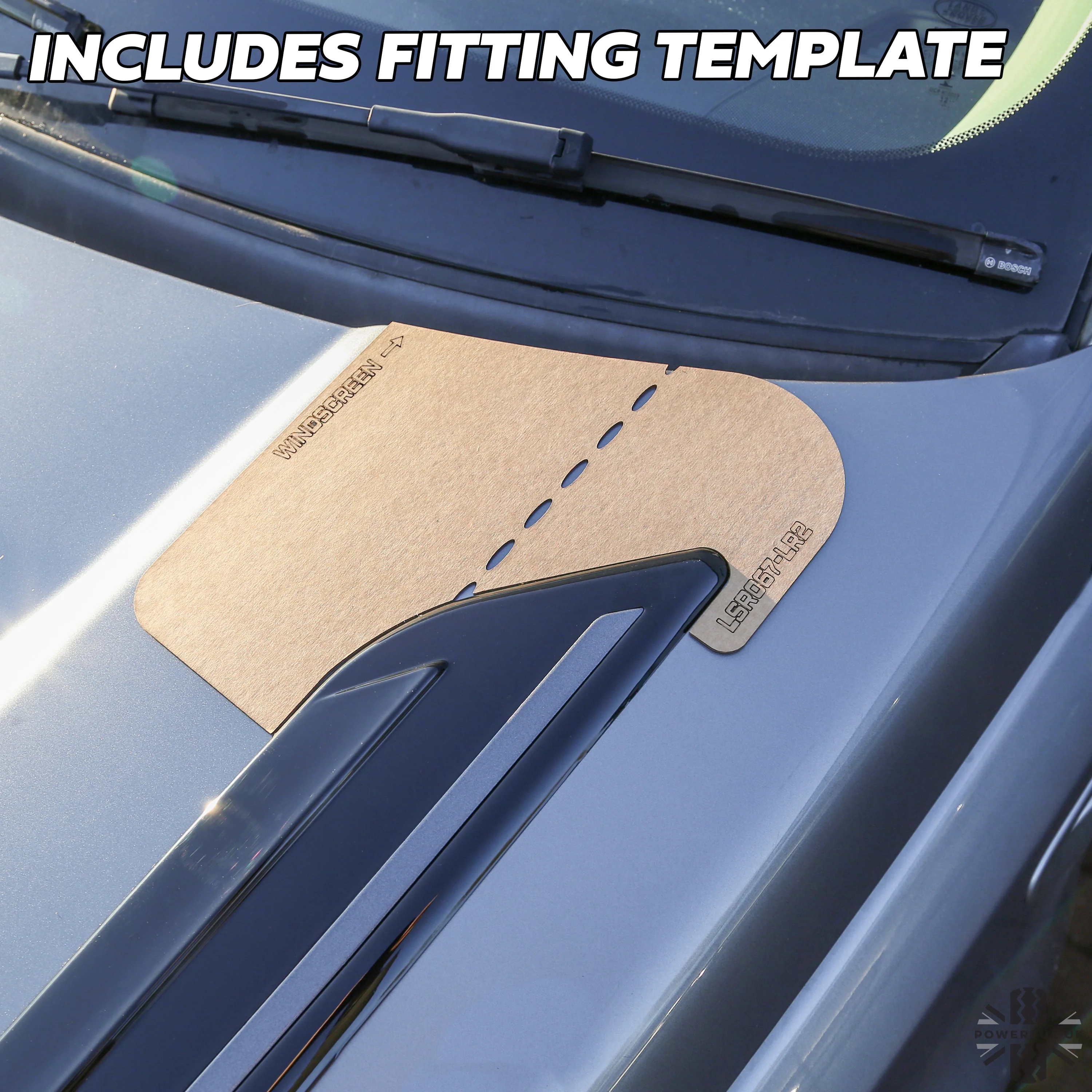 Dummy Bonnet Vents (Type 2) - 'All Gloss Black' for Land Rover Freelander 2 - Image 7