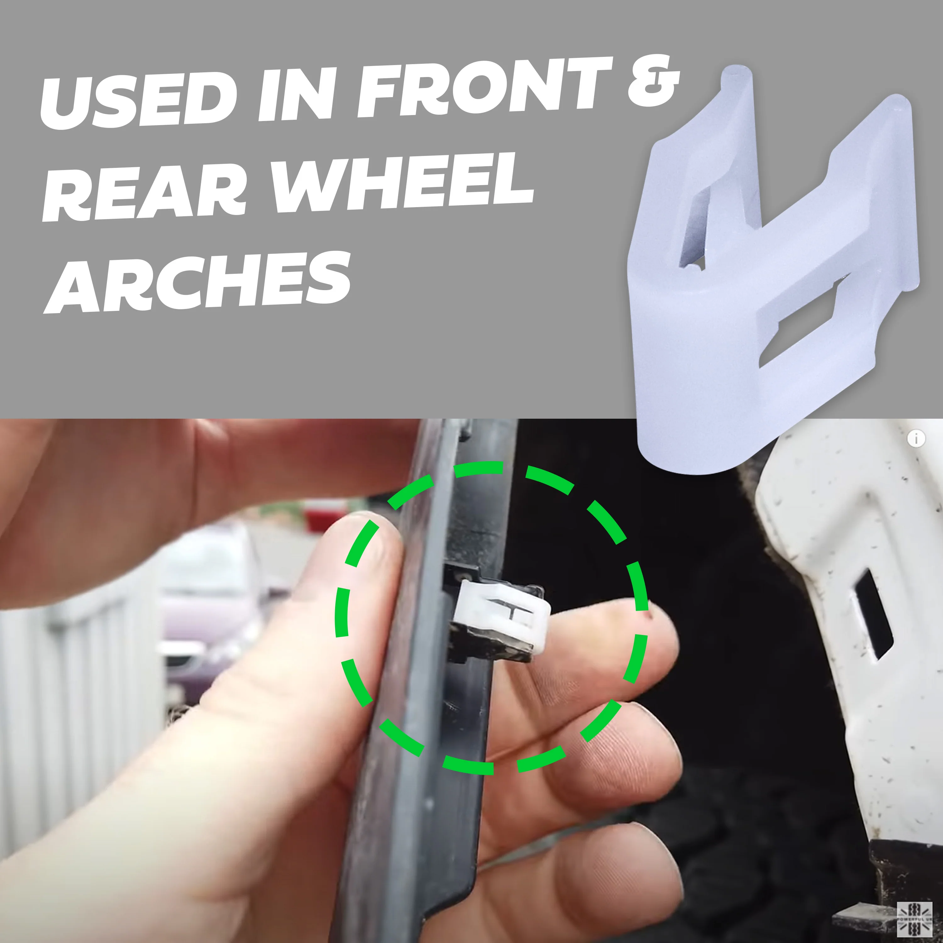 Exterior Trim Clips for Land Rover Discovery 5 - 5pc - Image 3