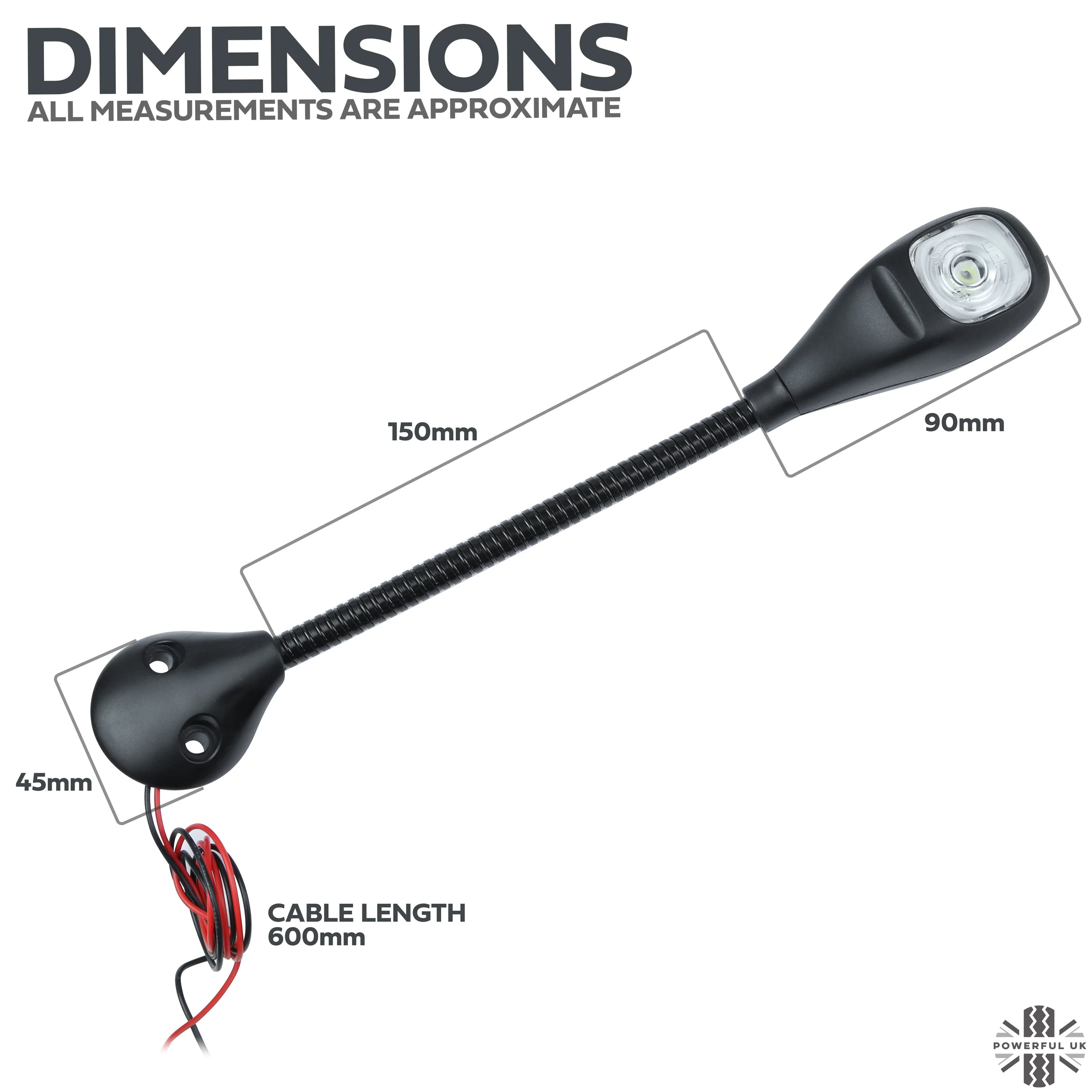 Flexible LED Reading/Map Light - Image 4