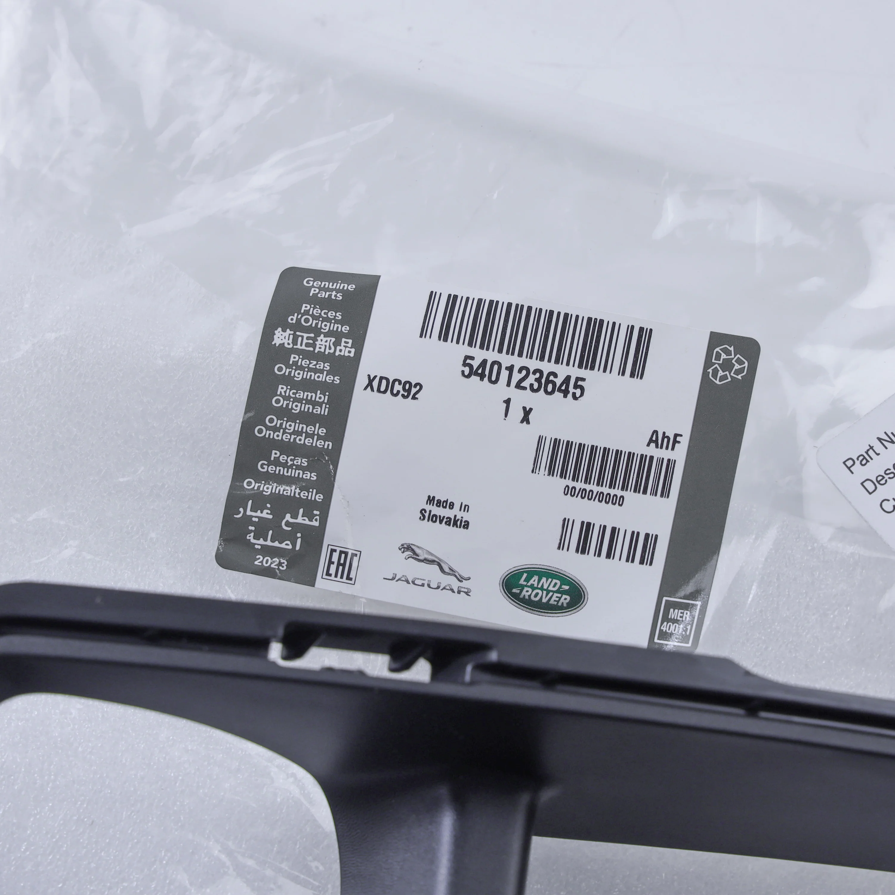 Fog Bezel Insert 'Fog & Cooling Holes' for Land Rover Defender L663 2026 - Genuine(New) - Image 5