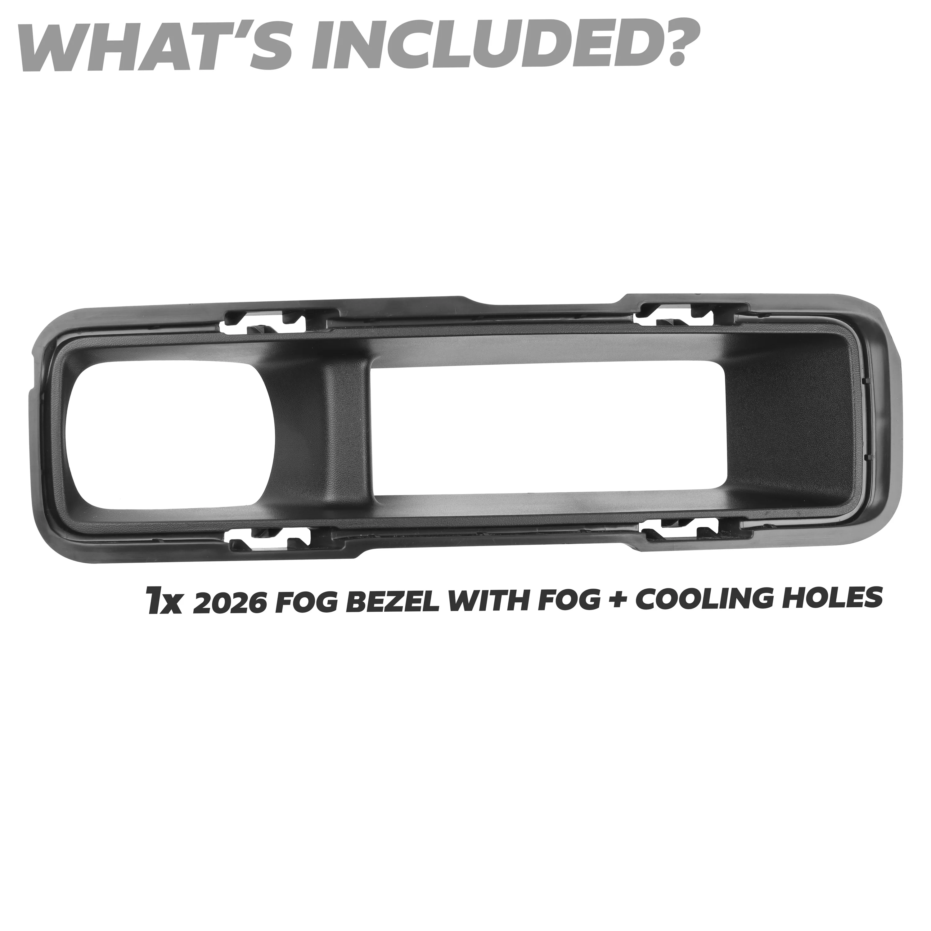 Fog Bezel Insert 'Fog & Cooling Holes' for Land Rover Defender L663 2026 - Genuine(New) - Image 6