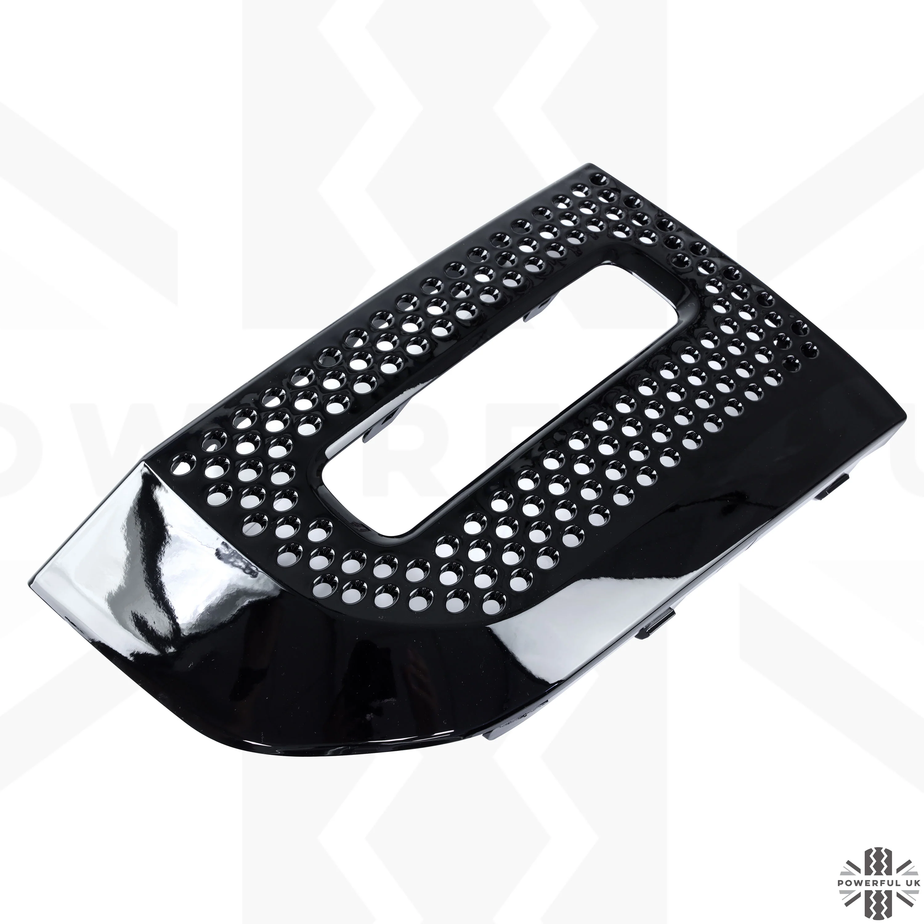 Fog Lamp Surround Grille for Land Rover Defender L663 - Gloss Black - RIGHT - Image 3