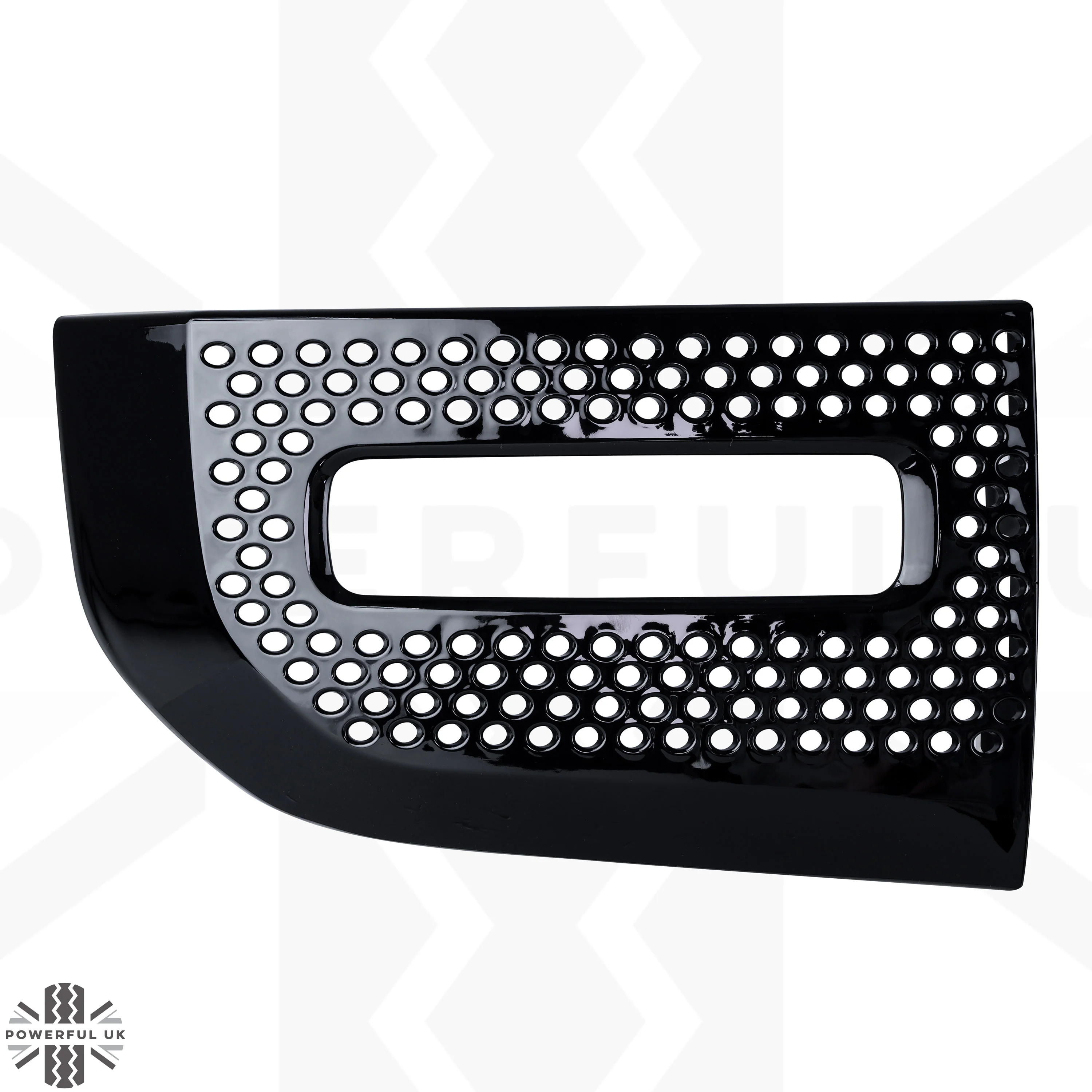Fog Lamp Surround Grille for Land Rover Defender L663 - Gloss Black - RIGHT - Image 5