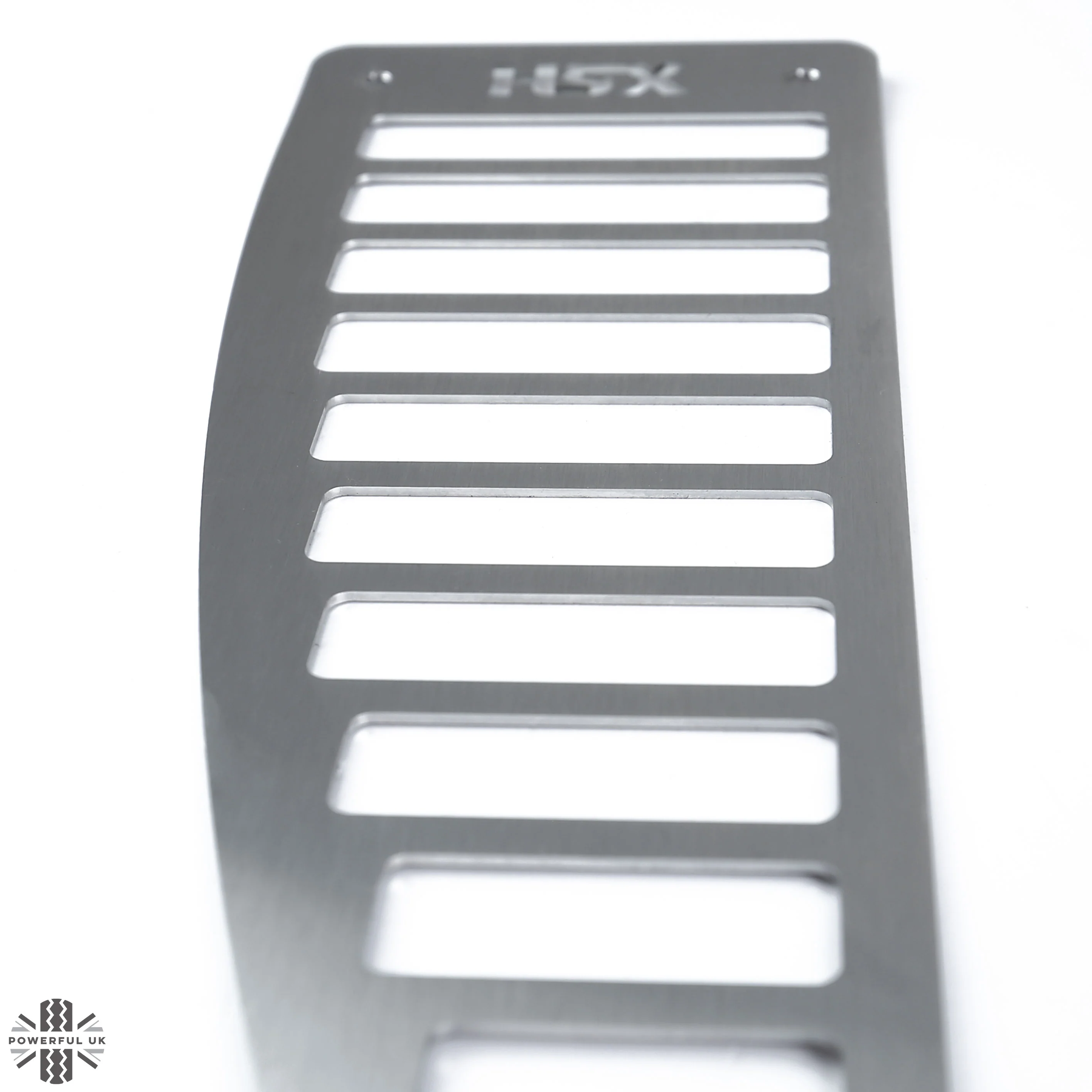 Footrest Plate in Brushed Stainless Steel for Land Rover Defender L663 - RHD - Image 7