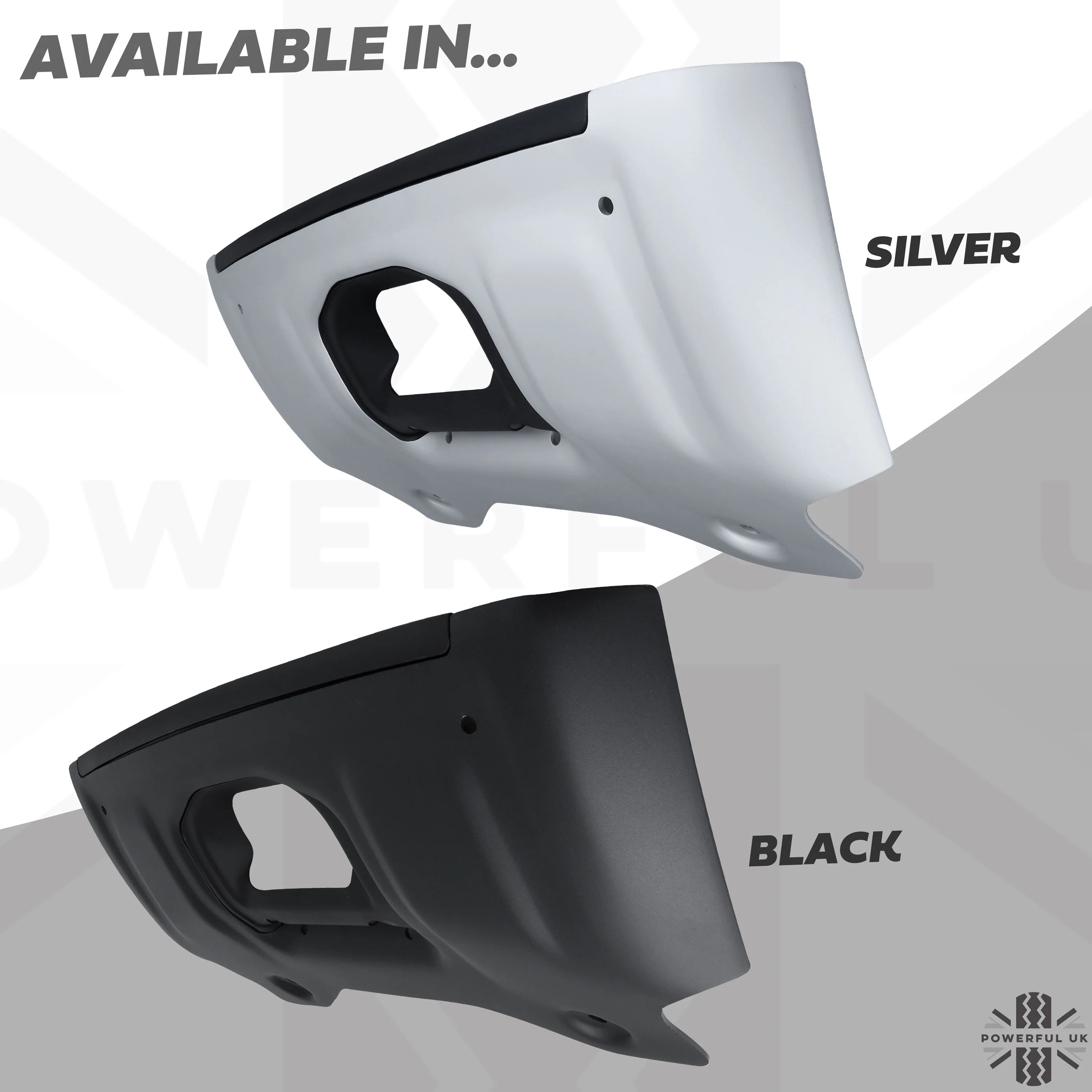 Front Aluminium Skid Plate (Aftermarket - Easy-Fit) for Land Rover Defender L663 - Silver - Image 8