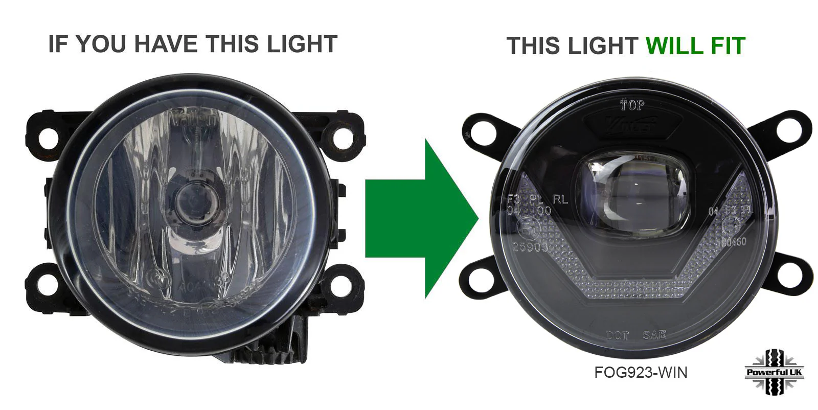 Front Bumper fog & DRL 2 in 1 LED lamps for Land Rover Discovery 4 ( Type 2 ) - Image 7