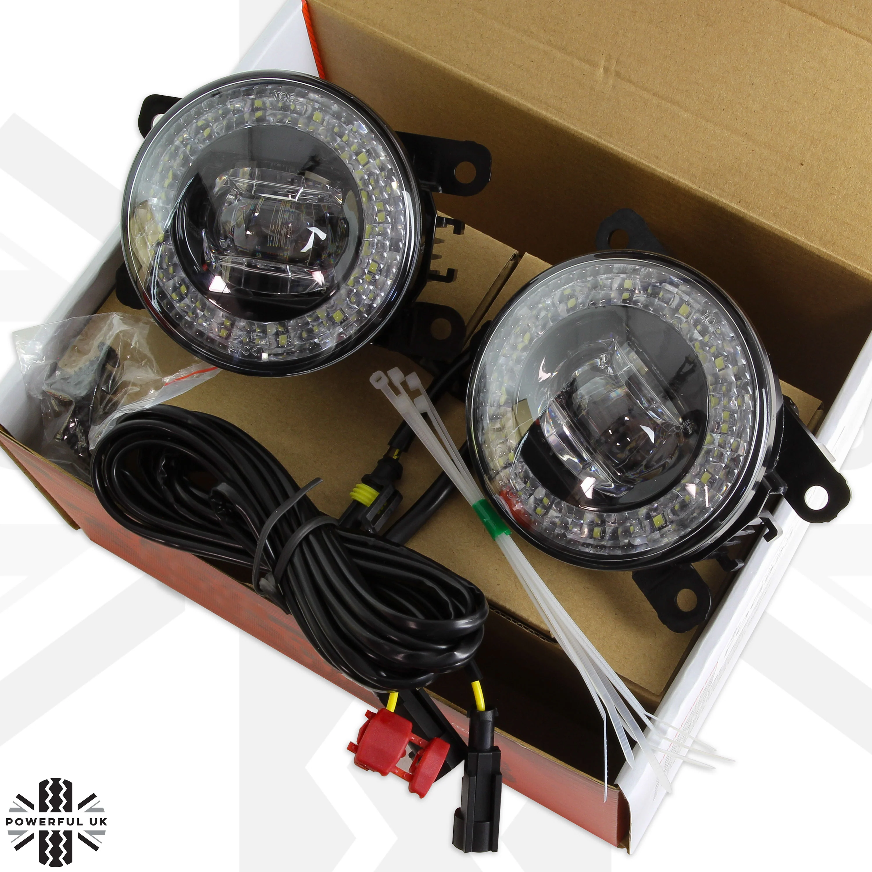 Front Bumper fog & DRL 2 in 1 LED lamps for Land Rover Discovery 4 ( Type 5 ) - Image 8