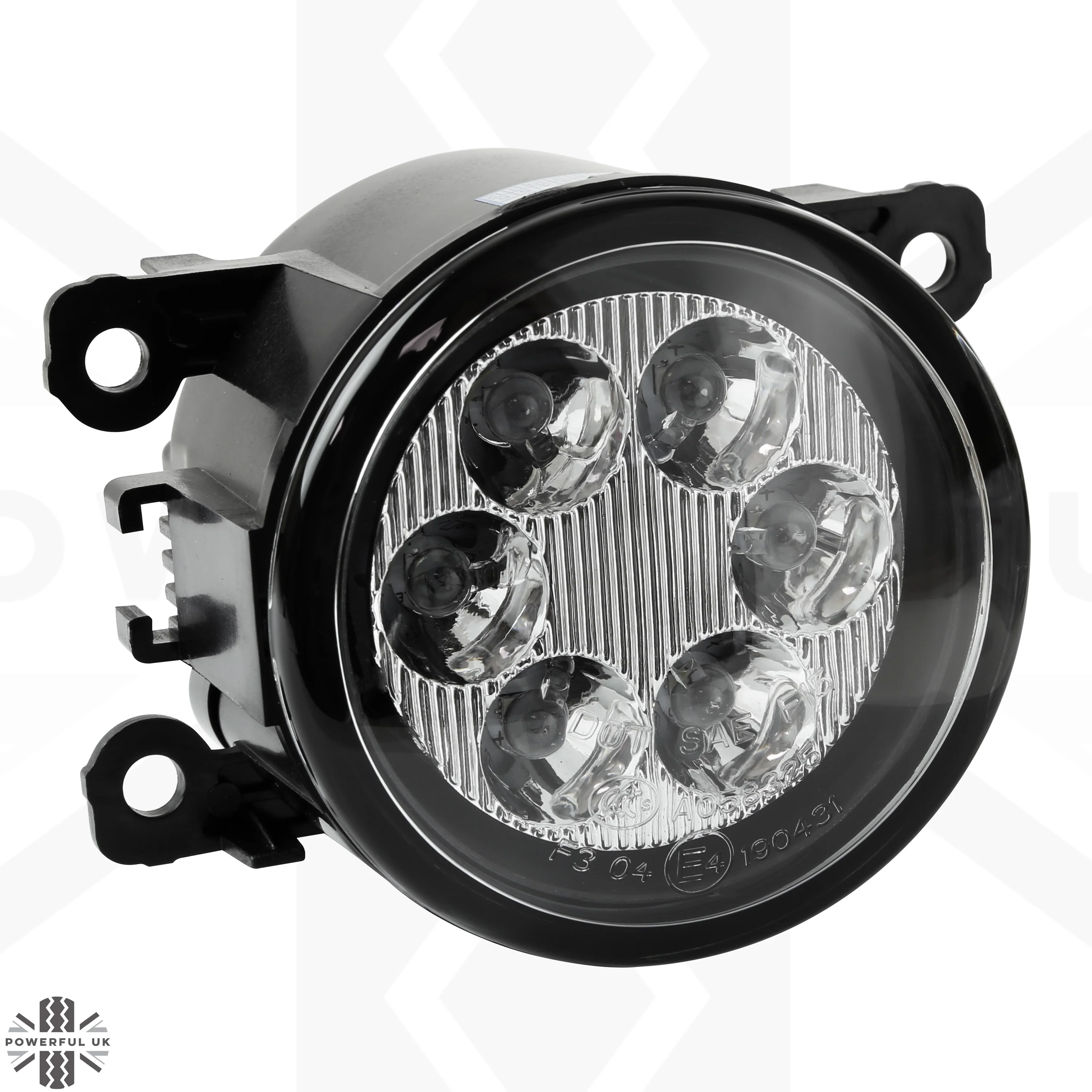 Front Bumper Fog Lamps LED (6 LED) for Range Rover L322 (2010-12) - PAIR - Image 4