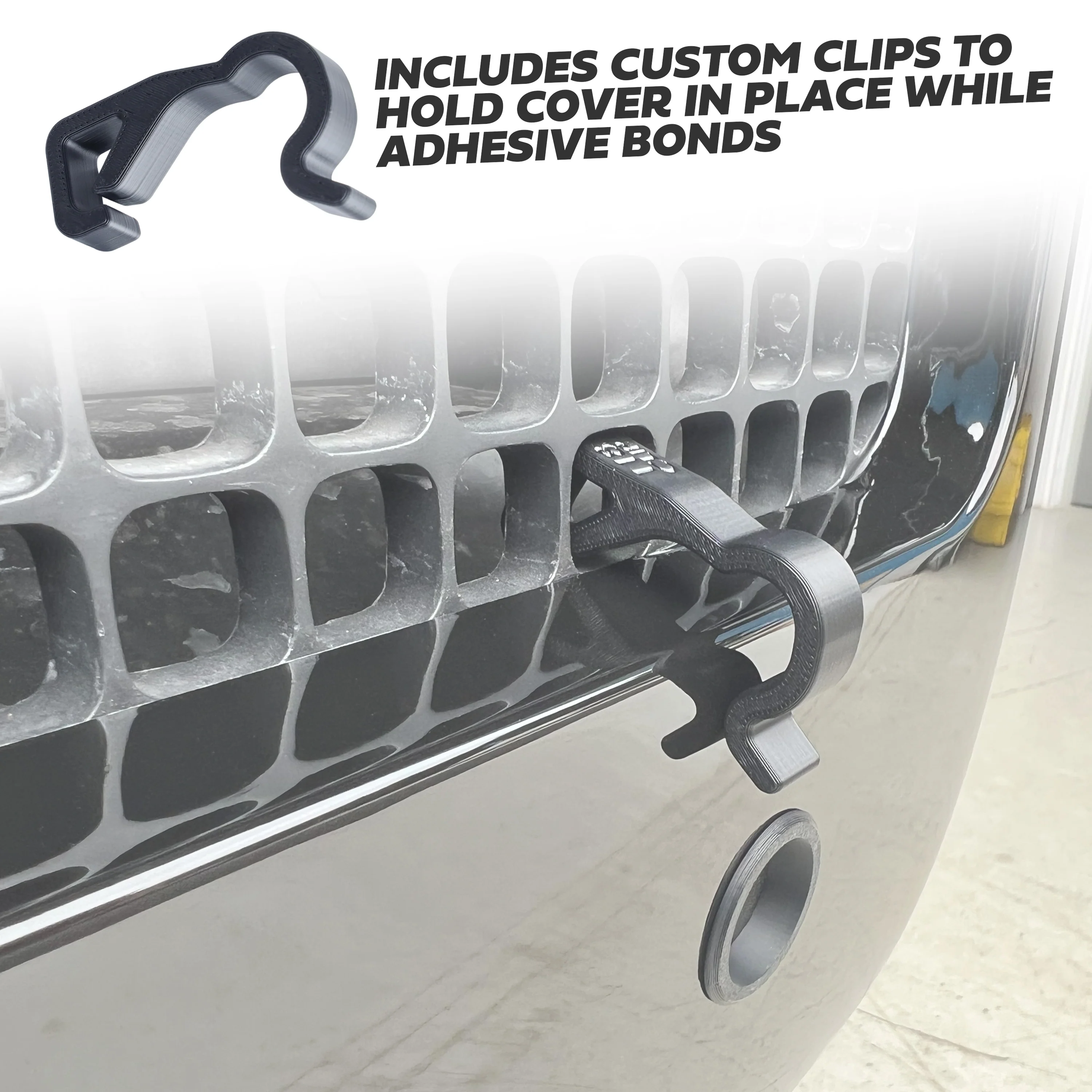 Front Bumper H-Panel Easy-Fit Cover for Land Rover Defender L663 - Raptor - Image 9