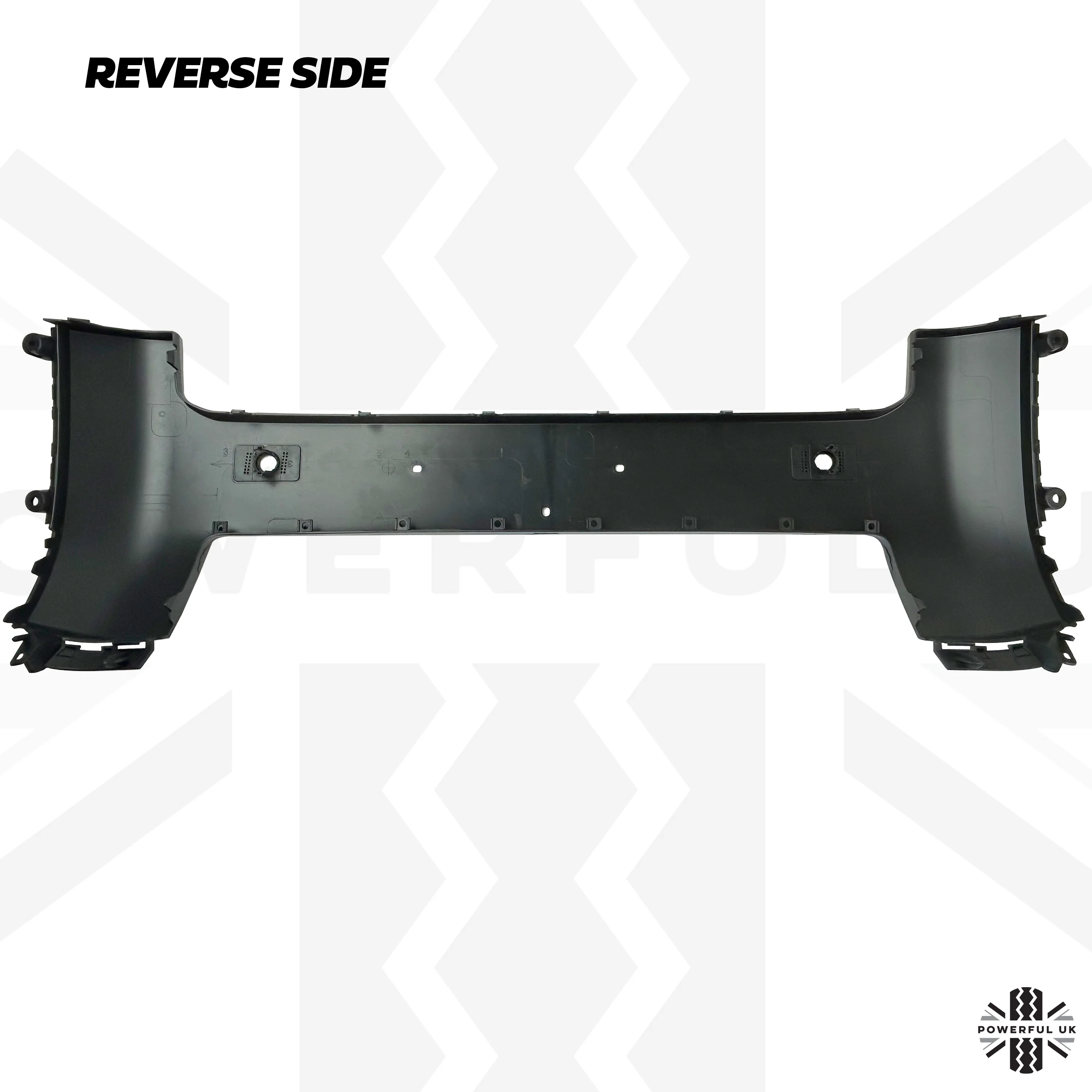 Front Bumper Lower Number Plate Panel for Land Rover Defender L663 - Primer - Image 3