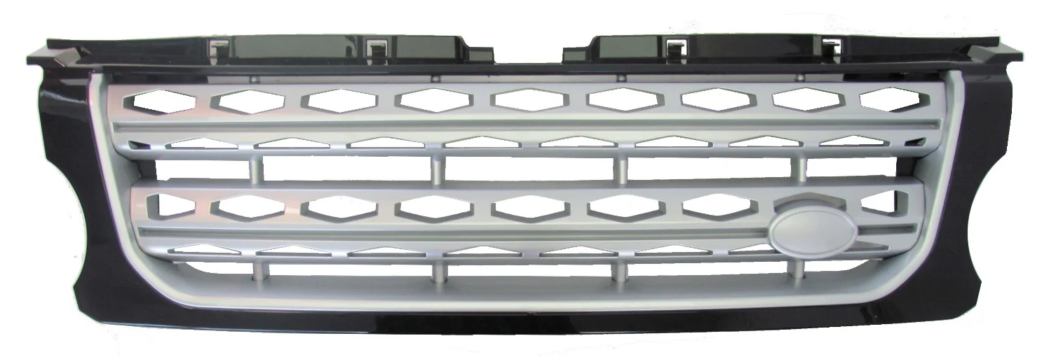Front Grille - Black / Silver / Silver - for Land Rover Discovery 4 Facelift 2014 on - Image 3