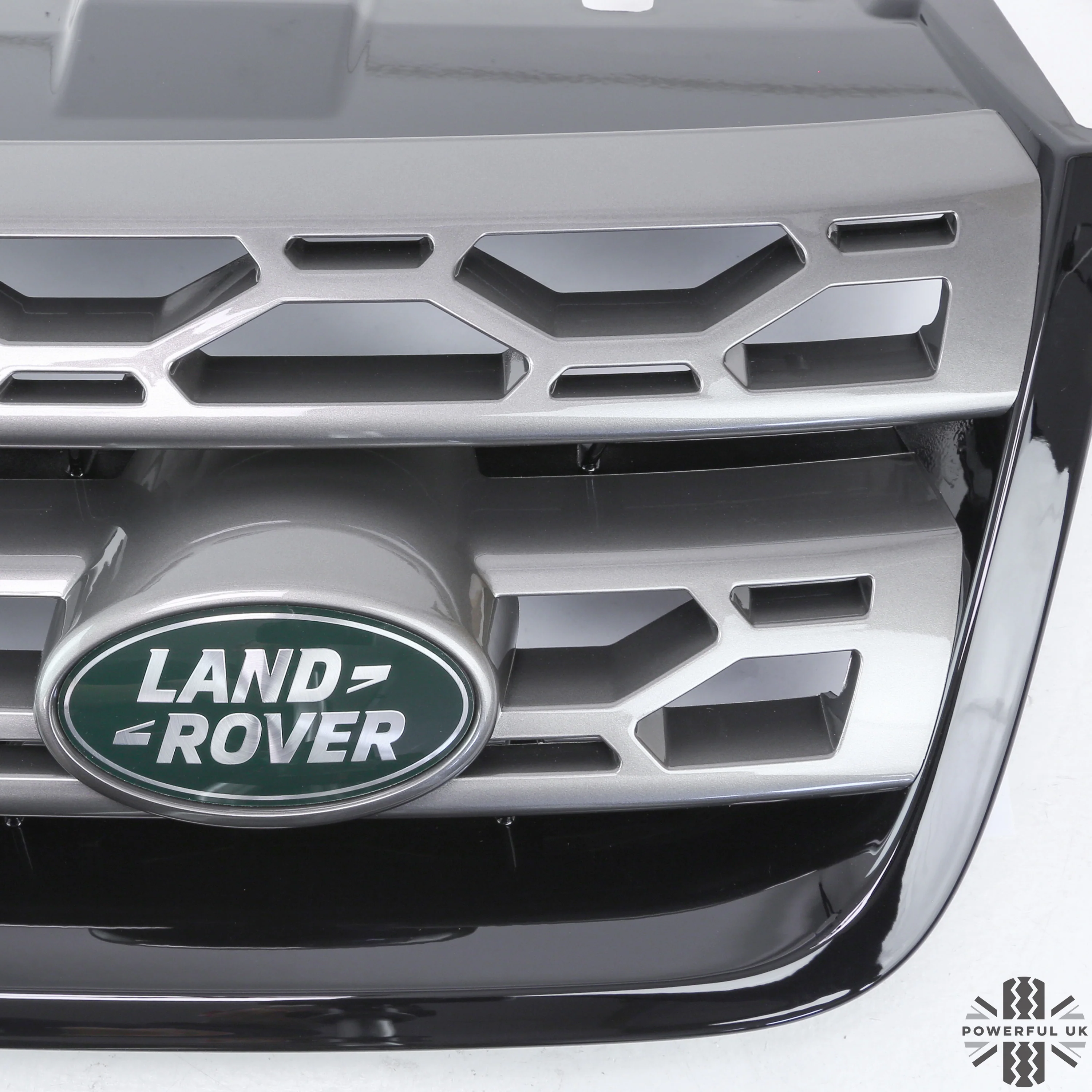 Front Grille for Land Rover Discovery Sport (2014-19) - Genuine - Black & Dark Atlas - Image 4