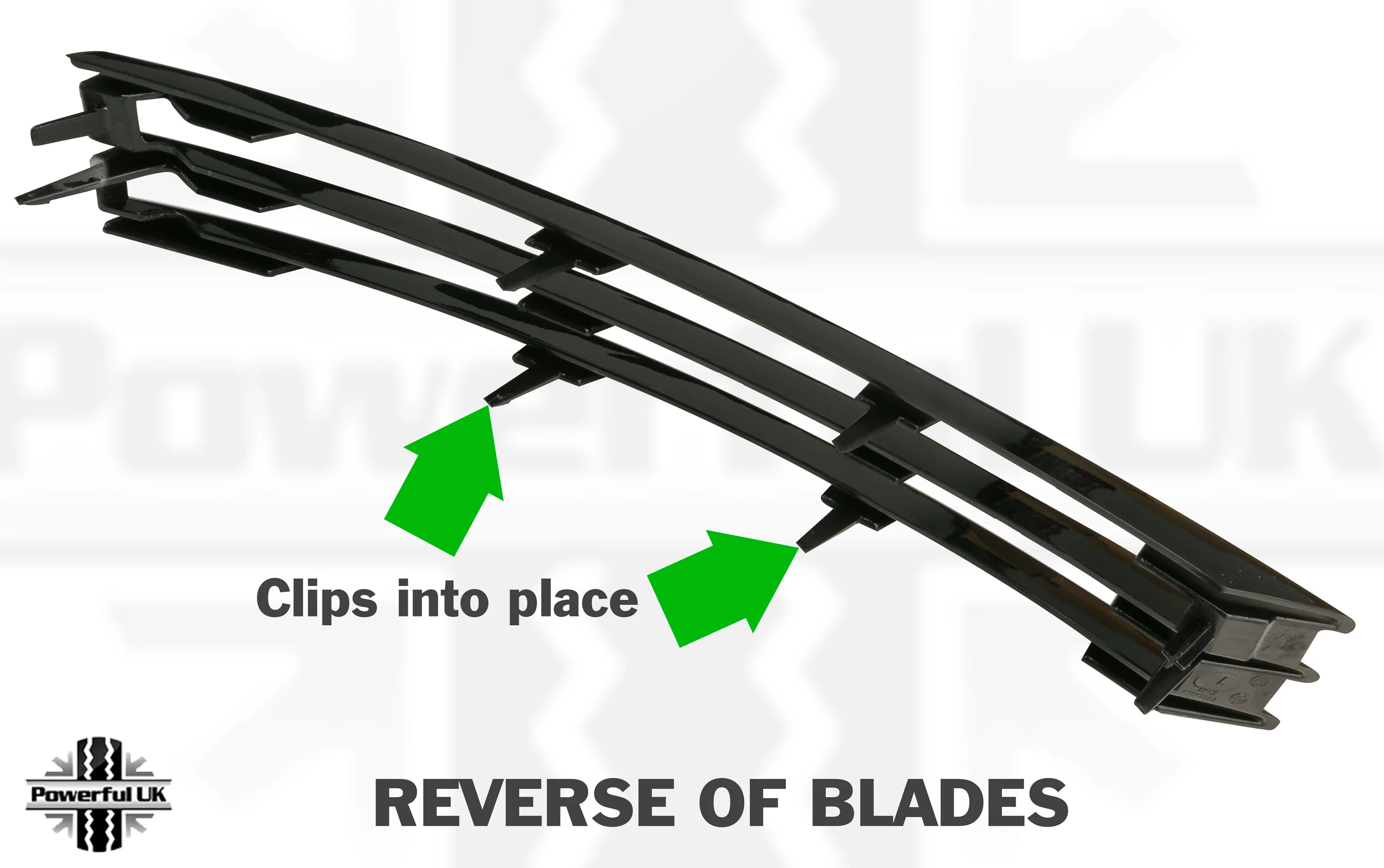 Front Vent Blades - Gloss Black for Range Rover L405 2013-17 - Image 4