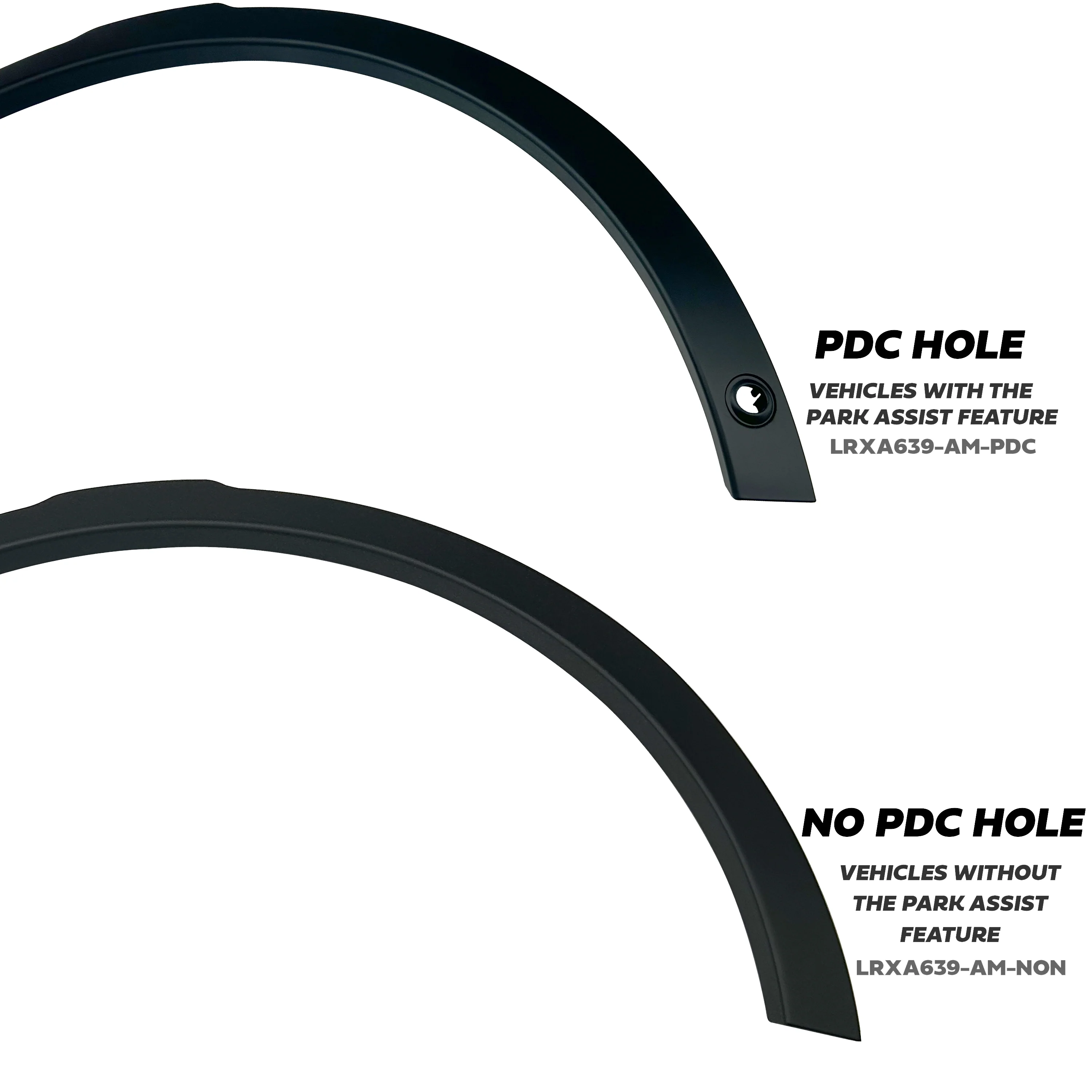 Front Wheel Arch Trim (NO PDC hole) for Land Rover Discovery Sport (2015-19) - Left - Image 3