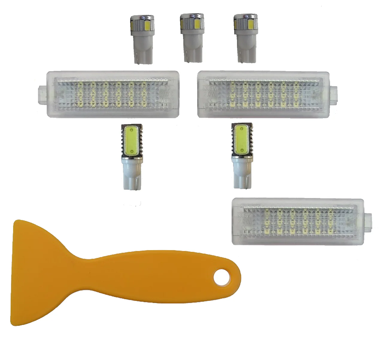 Full LED White Interior Light Kit for Range Rover Sport (9pc) 2005-2013 - Image 4