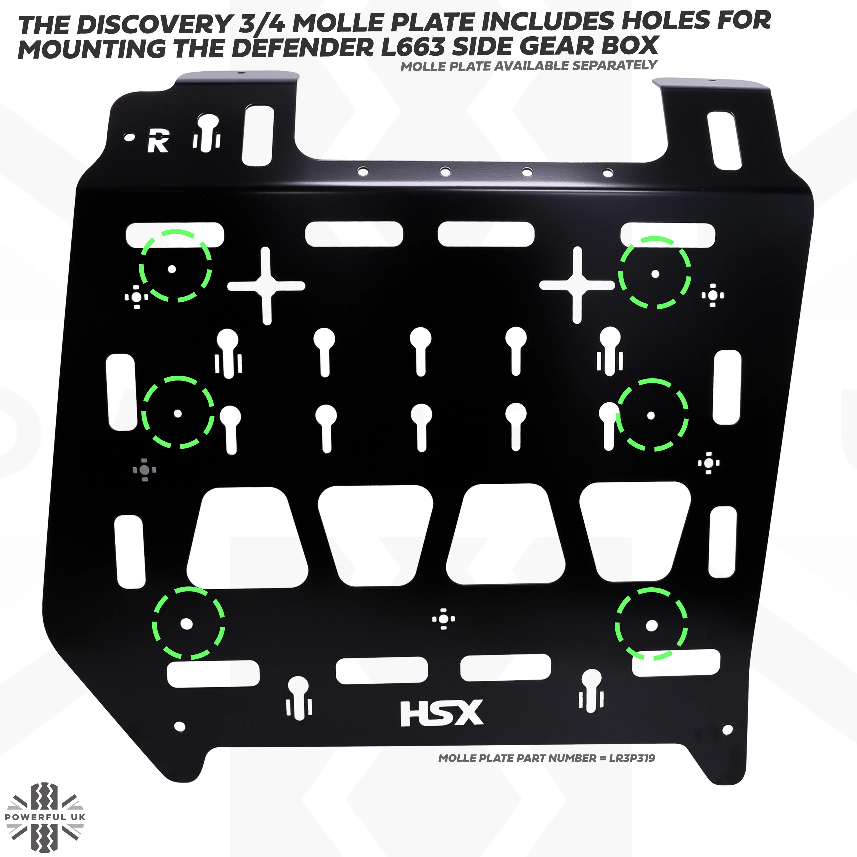 Gear Box to Molle Plate fixing kit for Land Rover Discovery 3/4 - Image 6