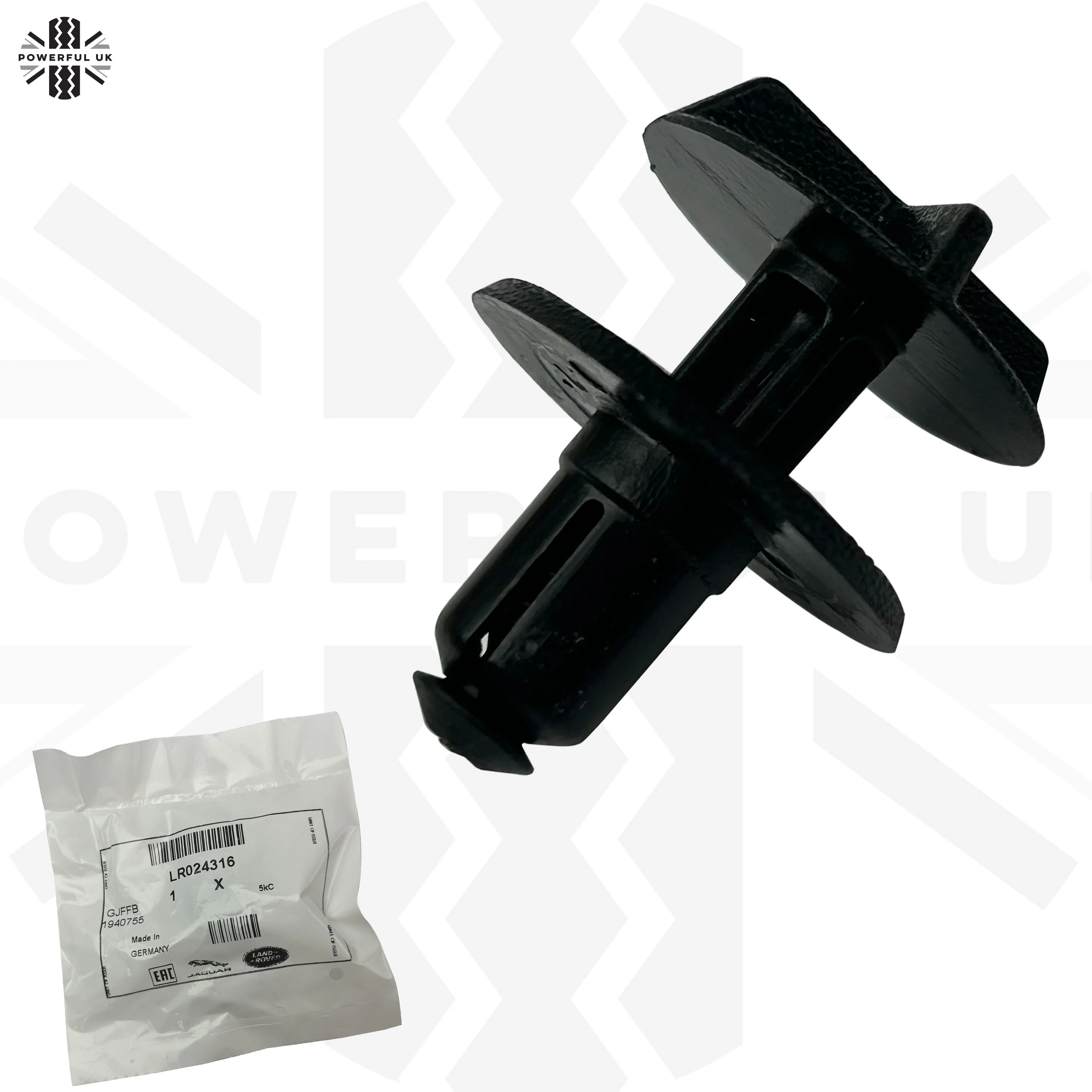 Genuine 5pc Clips for the Battery Cover on the Land Rover Discovery Sport - Image 4