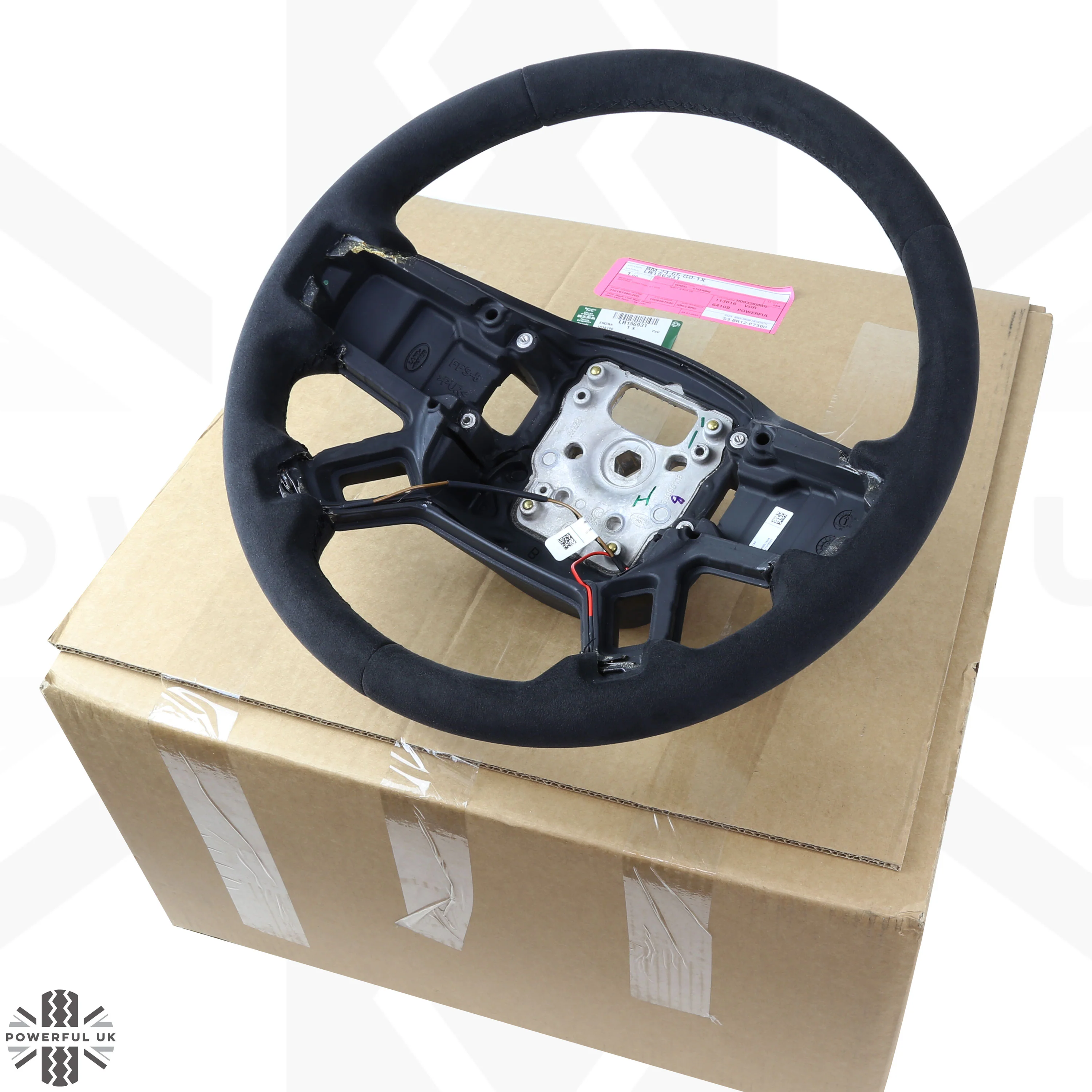 Genuine Alcantara Steering Wheel for Land Rover Discovery 5 - Image 9