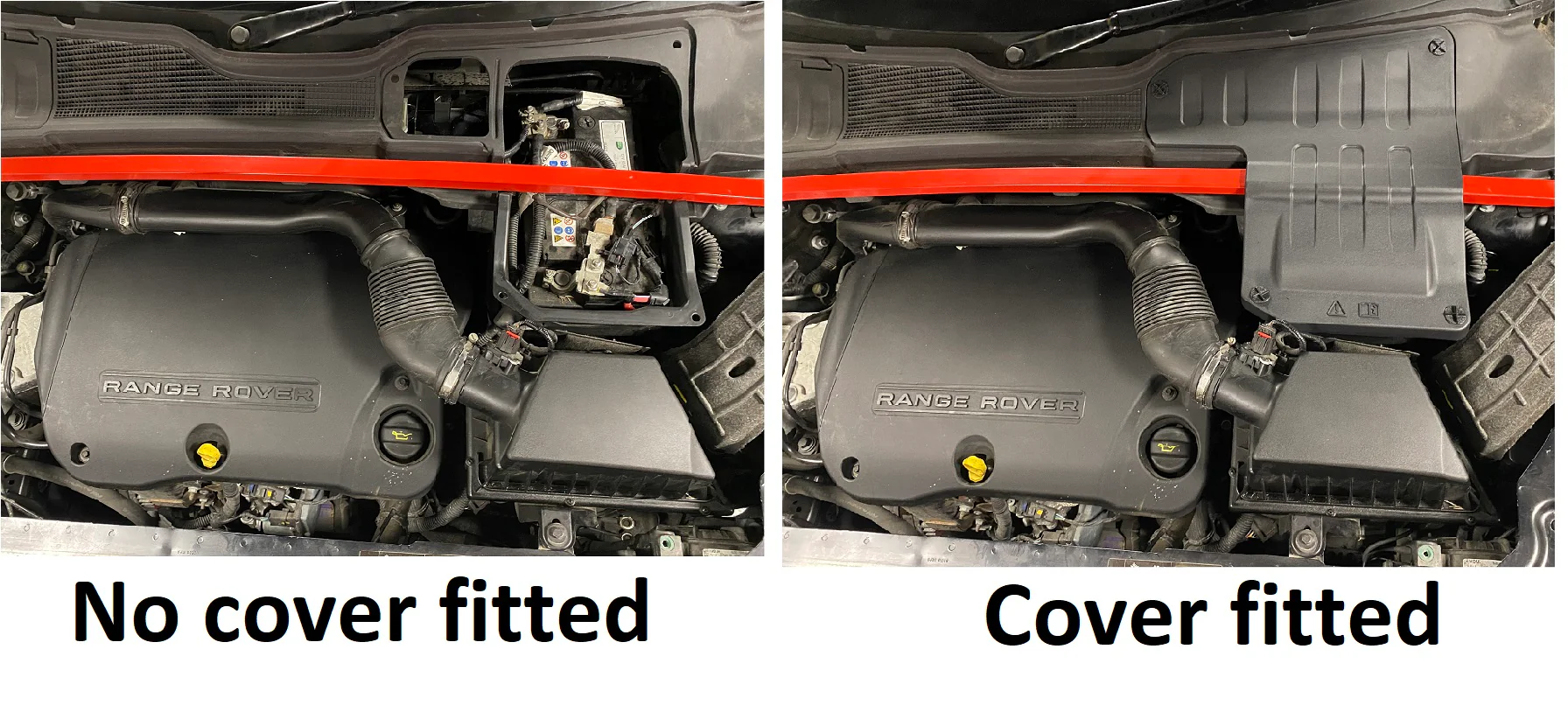 Genuine Battery Cover Tray for Range Rover Evoque 1 - Image 3