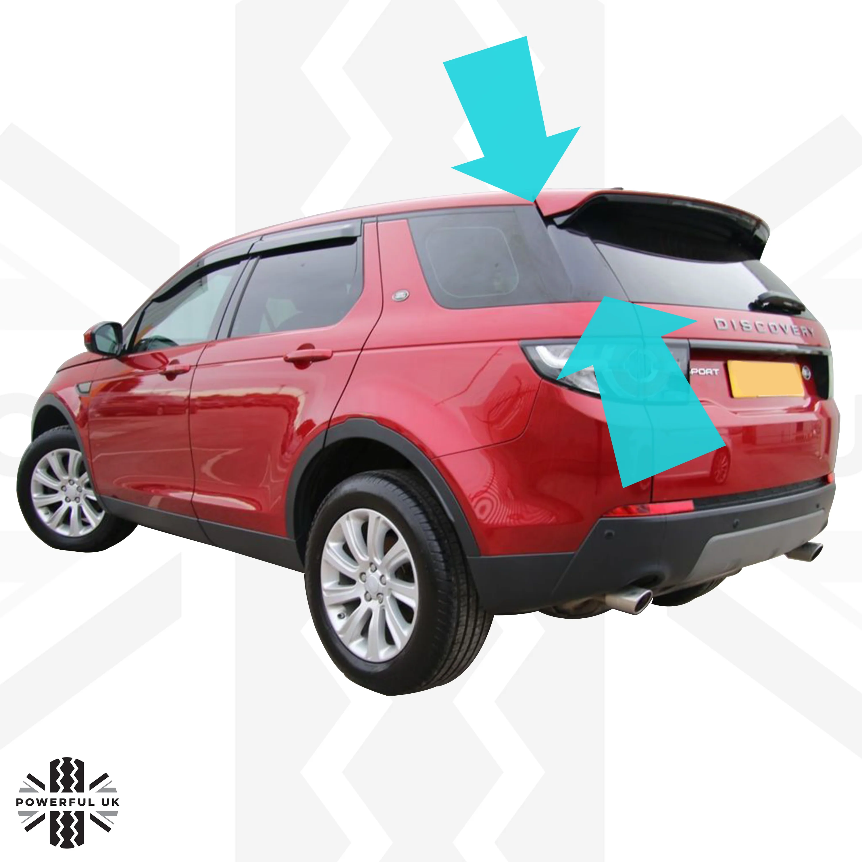 Genuine Black Left D Pillar Cover for Land Rover Discovery Sport - Image 4