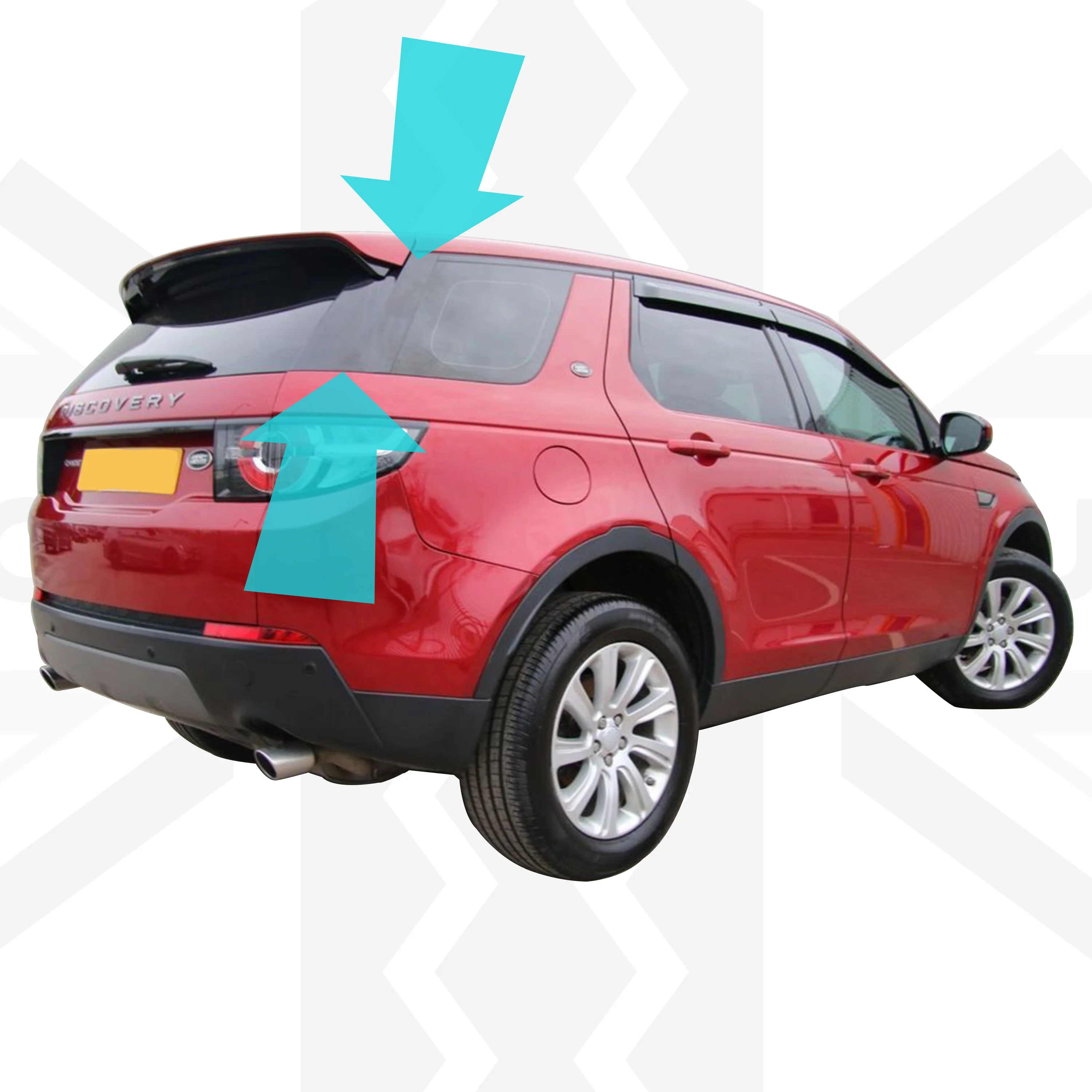 Genuine Black Right D Pillar Cover for Land Rover Discovery Sport - Image 5