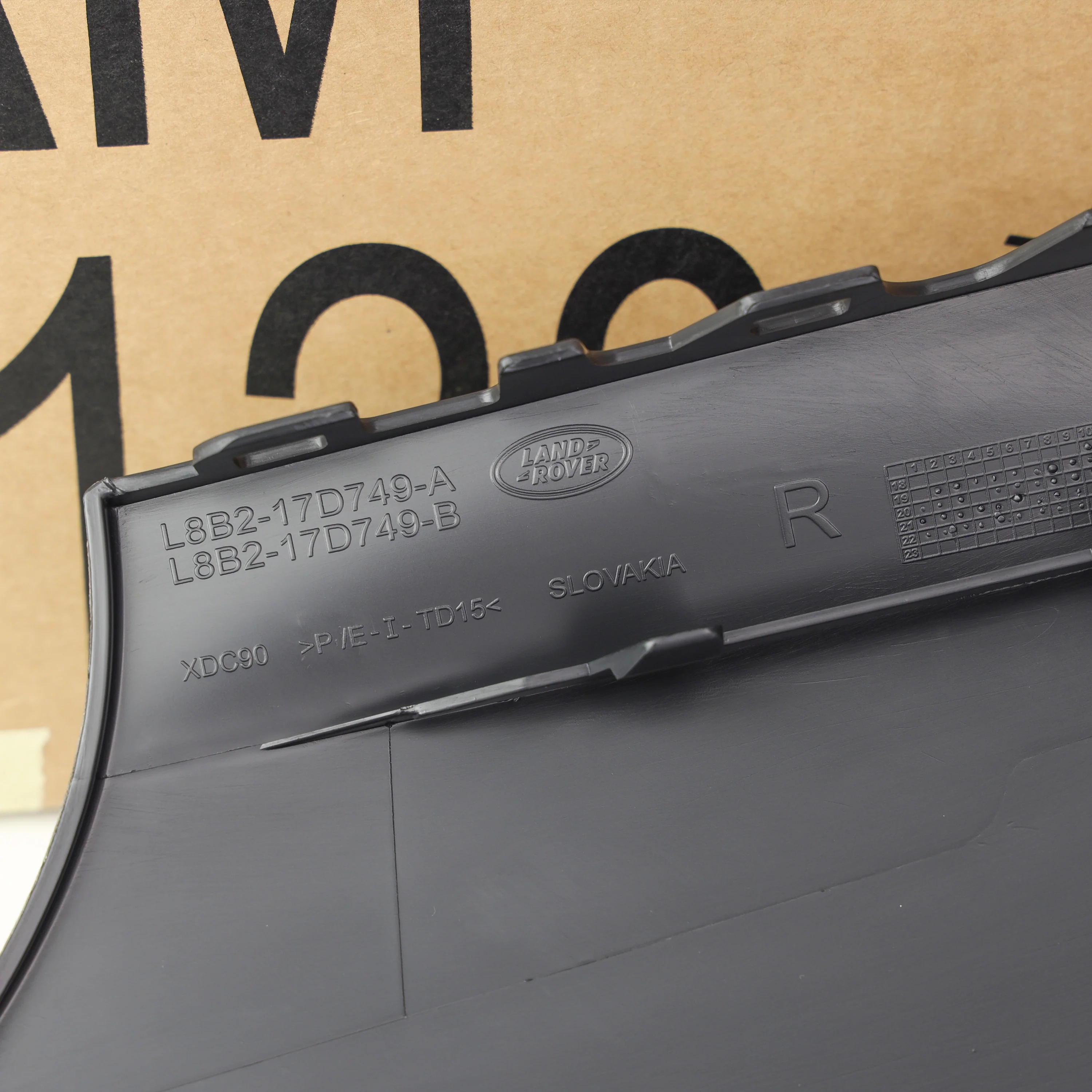 Genuine Front Bumper Corner for Land Rover Defender L663 (Textured) - RIGHT - Image 9