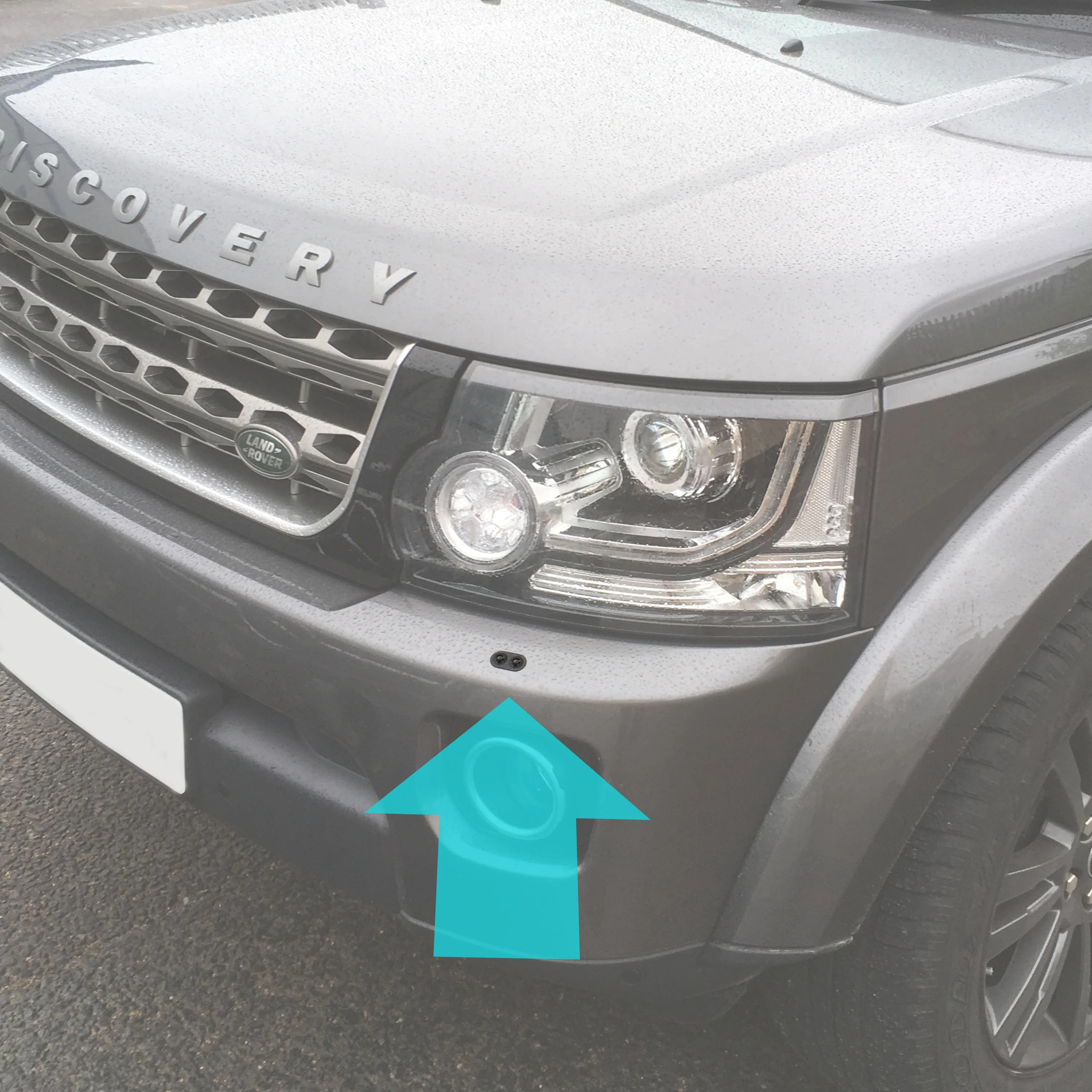Genuine Front Bumper Washer Jets for Land Rover Discovery 4 2014 - 2016 (Right) - Image 3