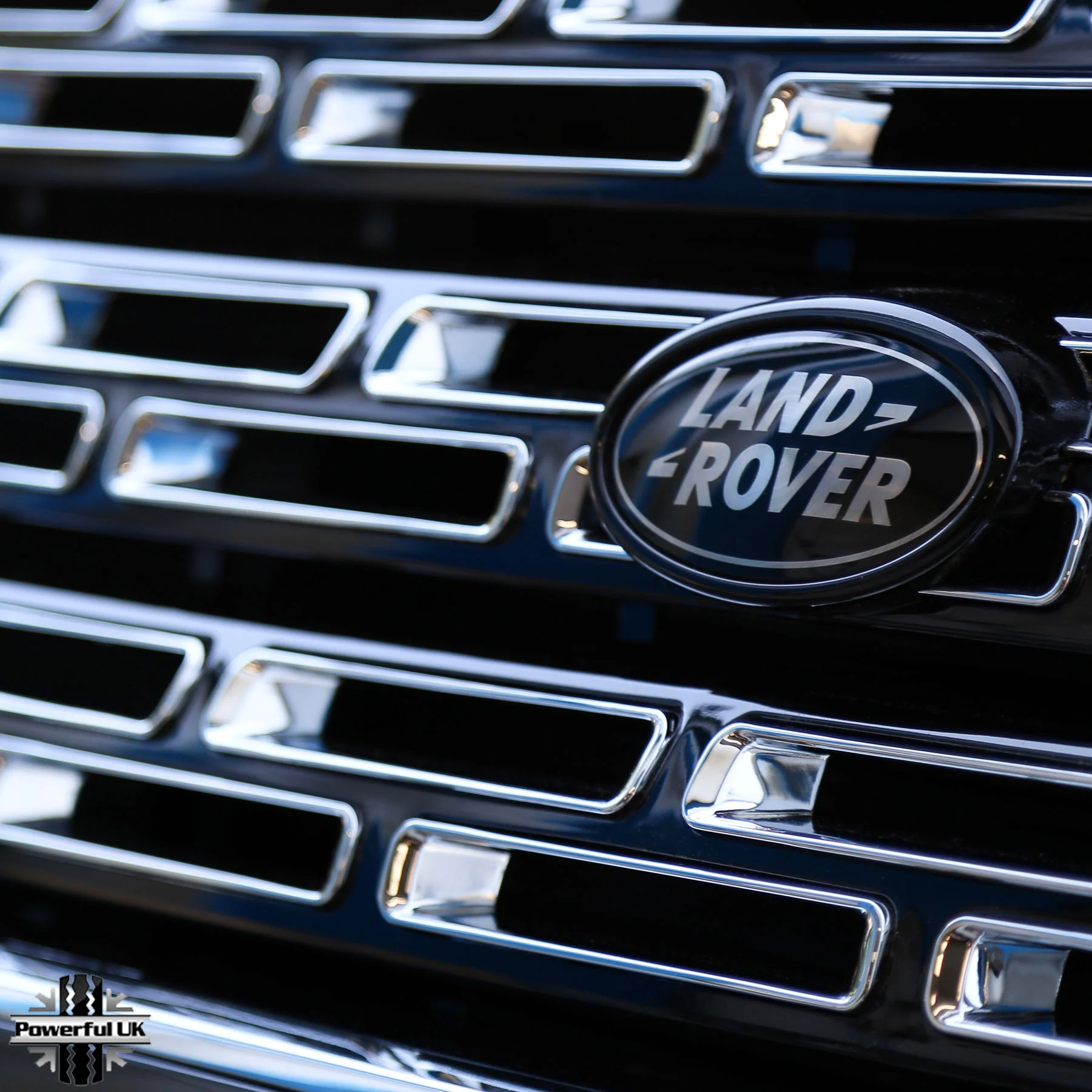 Genuine Front Grille Badge - Black & Silver - for Range Rover L460 - Image 4