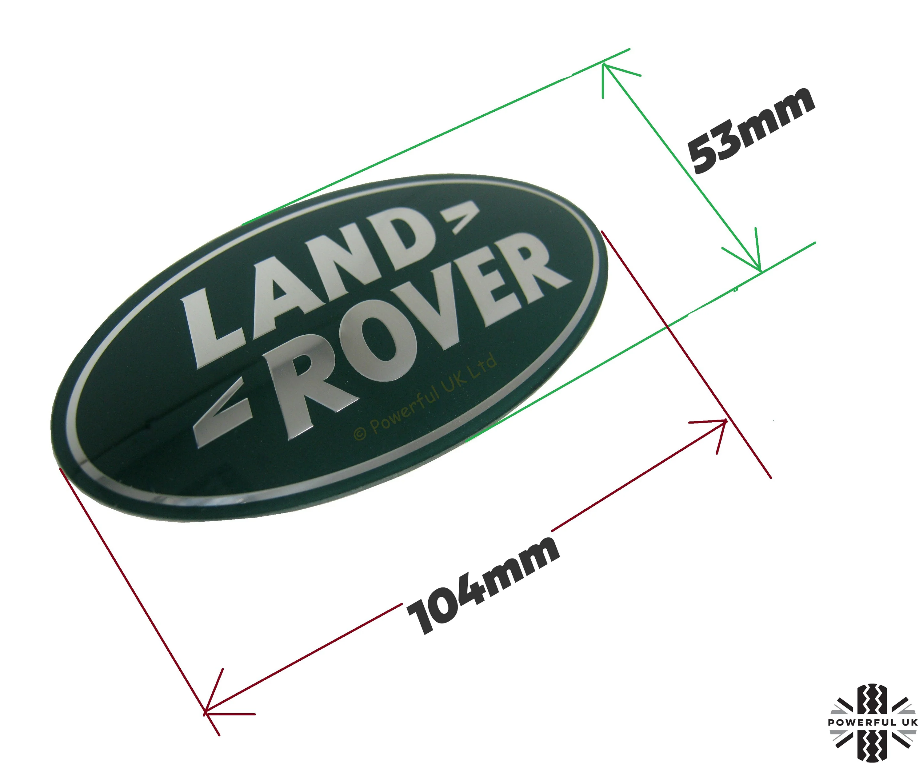 Genuine Front Grille Badge for Land Rover Defender SVX - Image 3