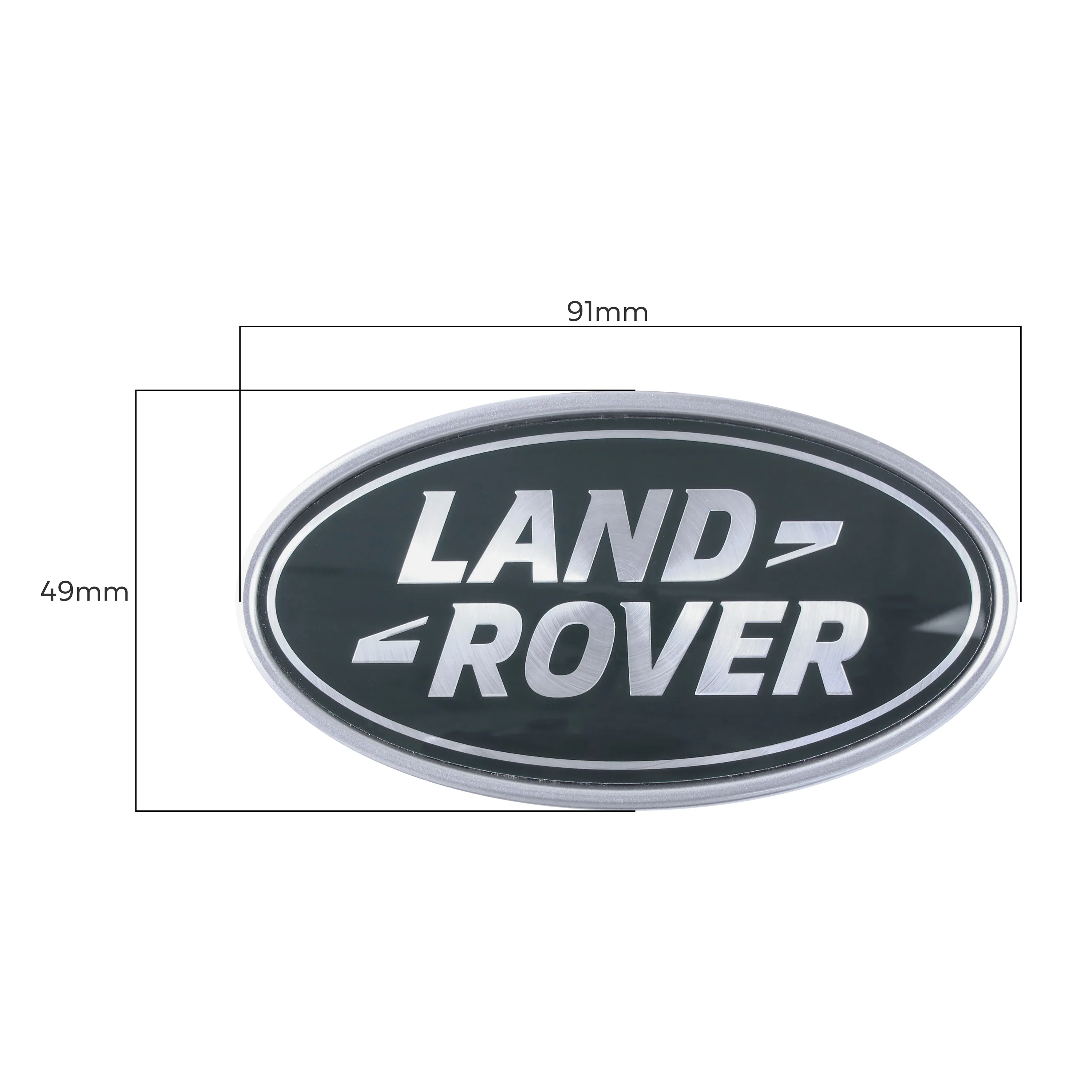 Genuine Green & Silver Badge on Silver Plinth for Land Rover Defender L663 - Image 5