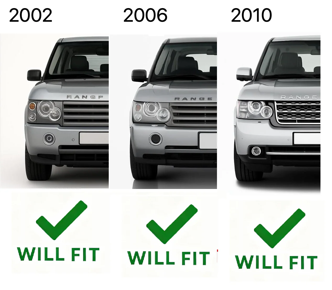 Genuine Interior Tailgate Screw Caps for Range Rover L322 - 6pcs - Image 5