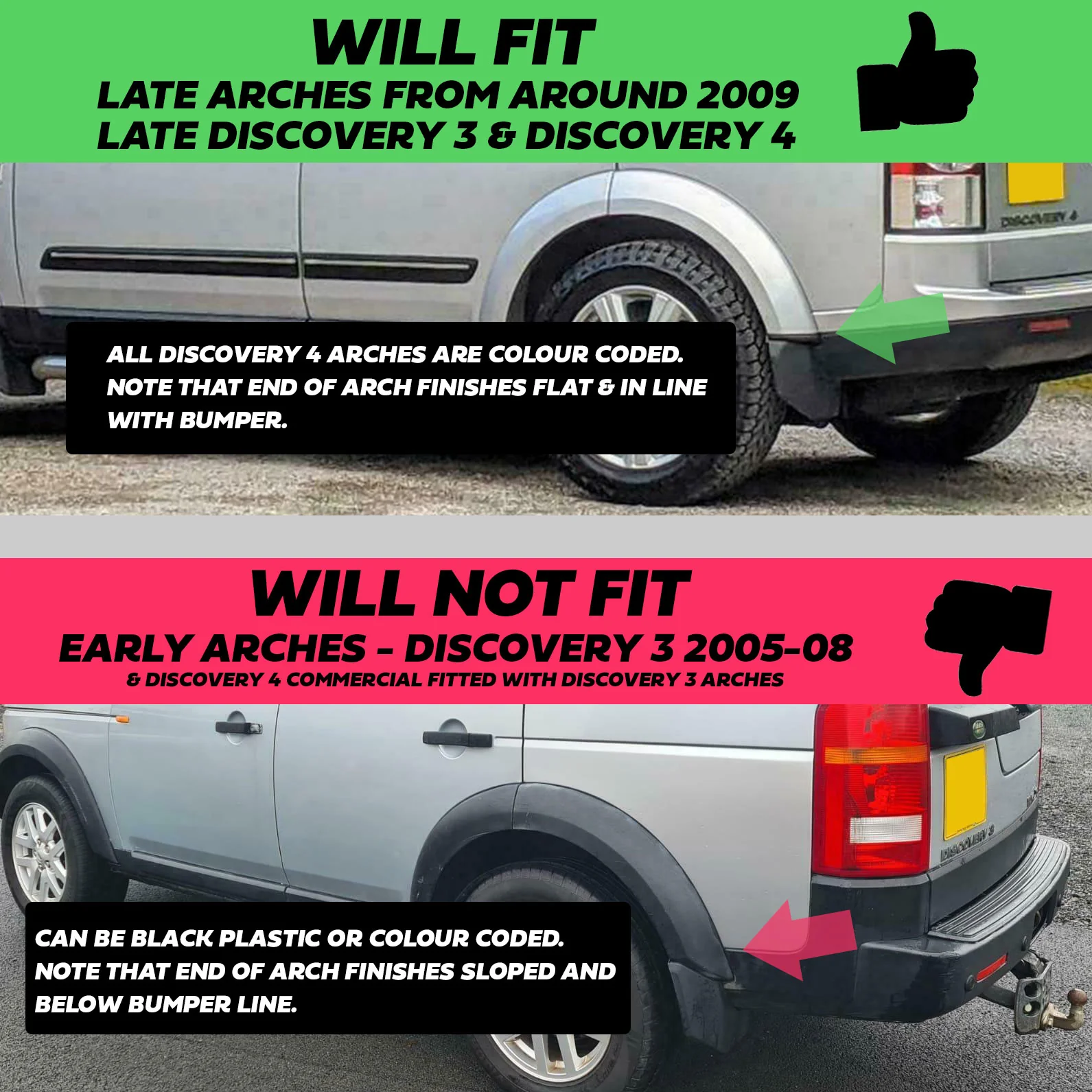 Genuine Mudflap Kit - Rear - for Land Rover Discovery 3(2009) & Discovery 4 - Image 7
