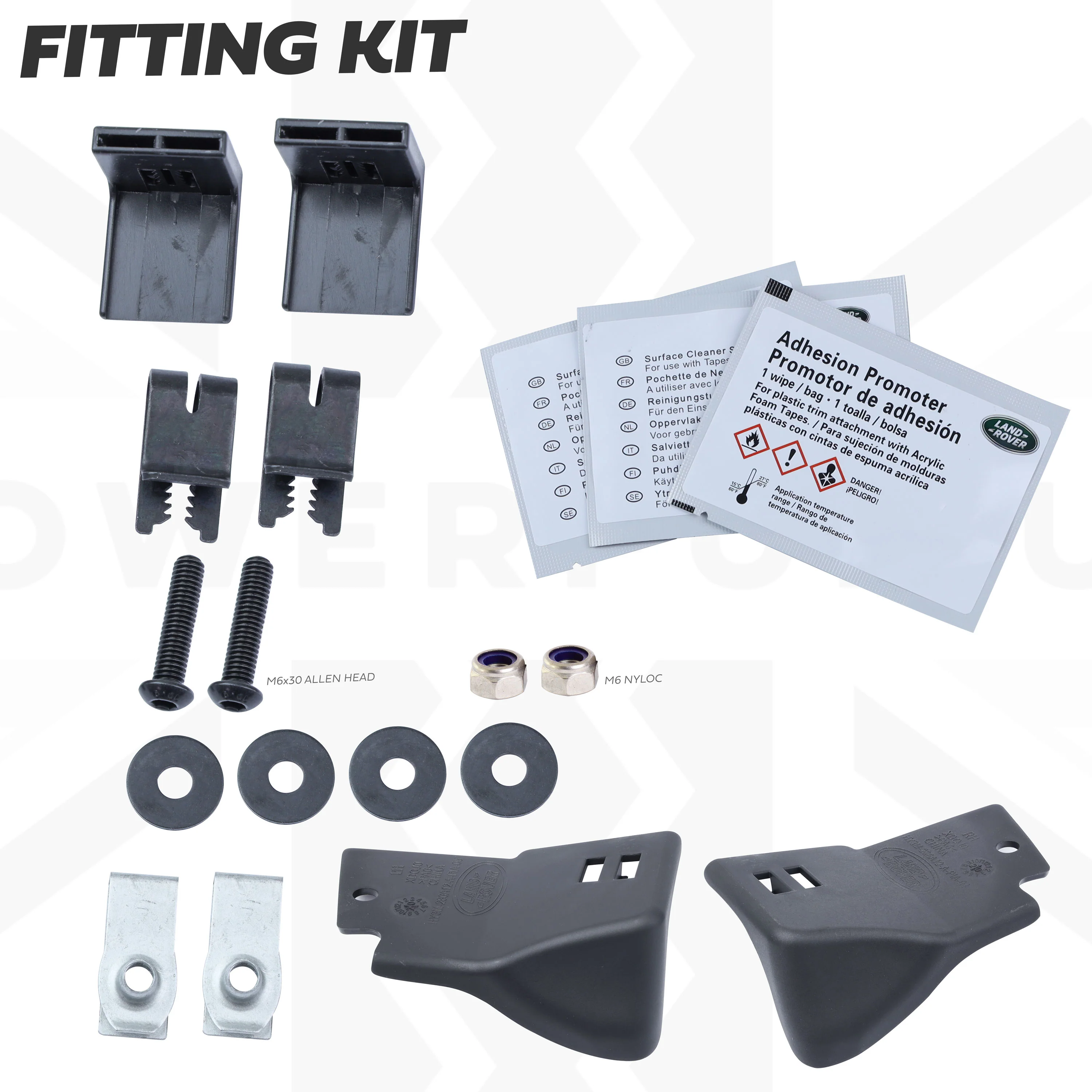 Genuine REAR Mudflaps for Land Rover Discovery 5 pre-facelift 2017-20 - Image 6