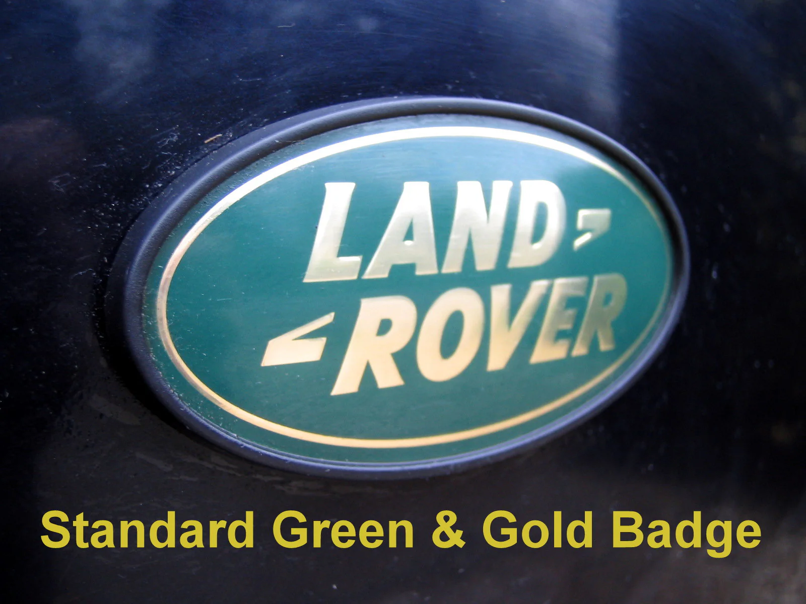 Genuine Rear Tailgate Badge - Black & Silver - for Land Rover Freelander 1 - Image 7