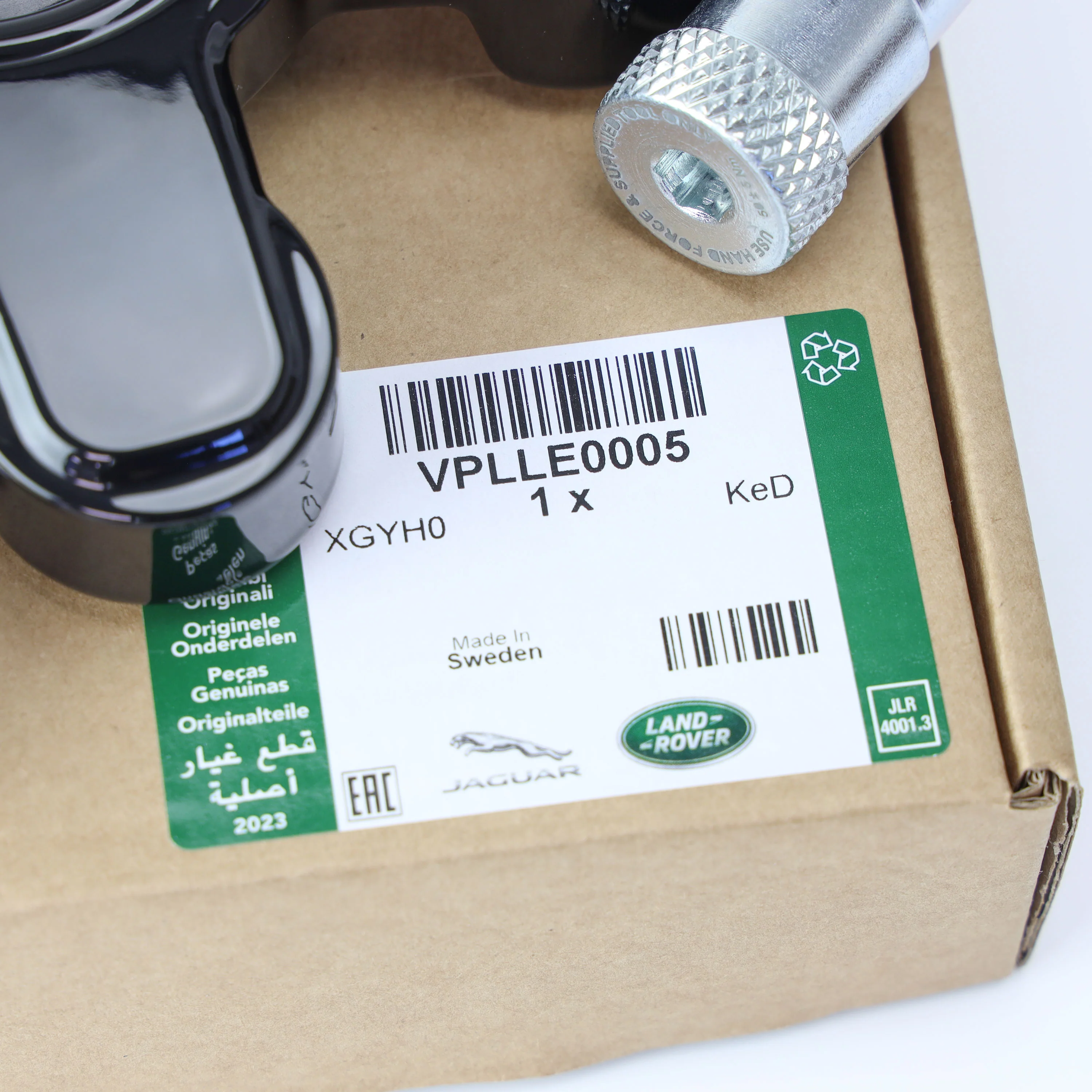 Genuine Spare Wheel Lock Kit for Land Rover Defender L663 - fits 6009 & 6010 - Image 4