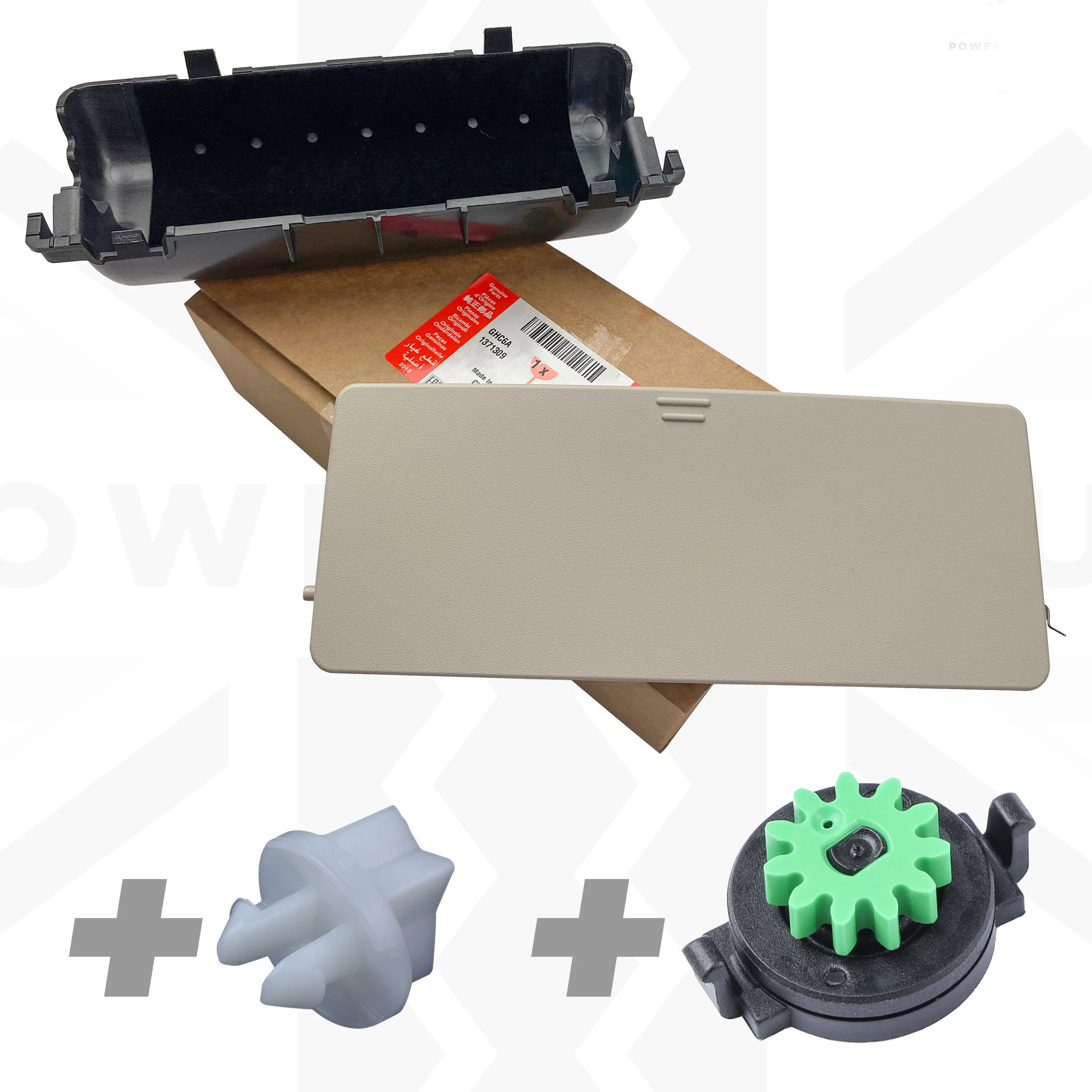 Genuine Sunglasses Holder Upgrade / Repair kit for Land Rover Discovery Sport - Oyster - Image 4