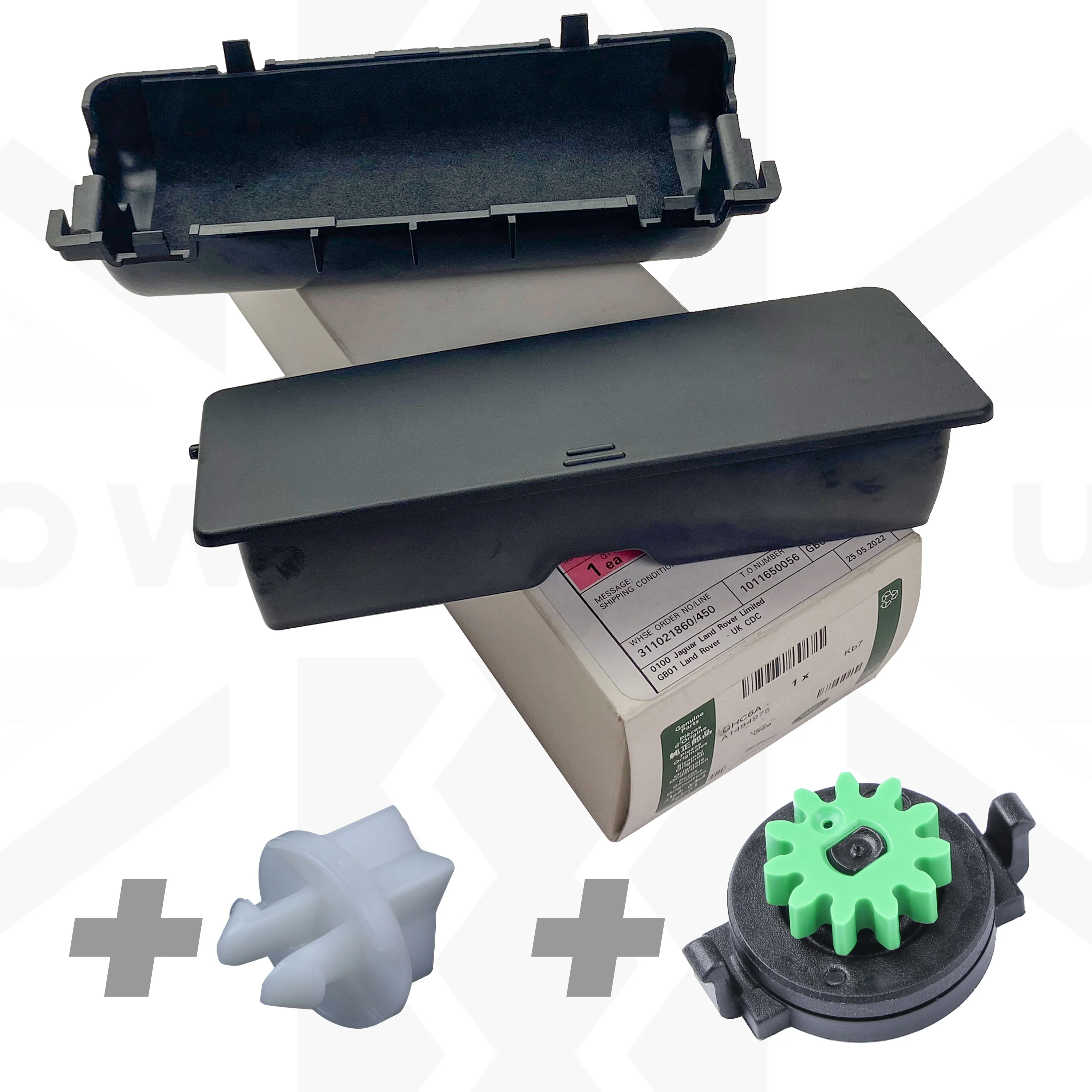 Genuine Sunglasses Holder Upgrade / Repair kit for Range Rover Evoque - Black - Image 4