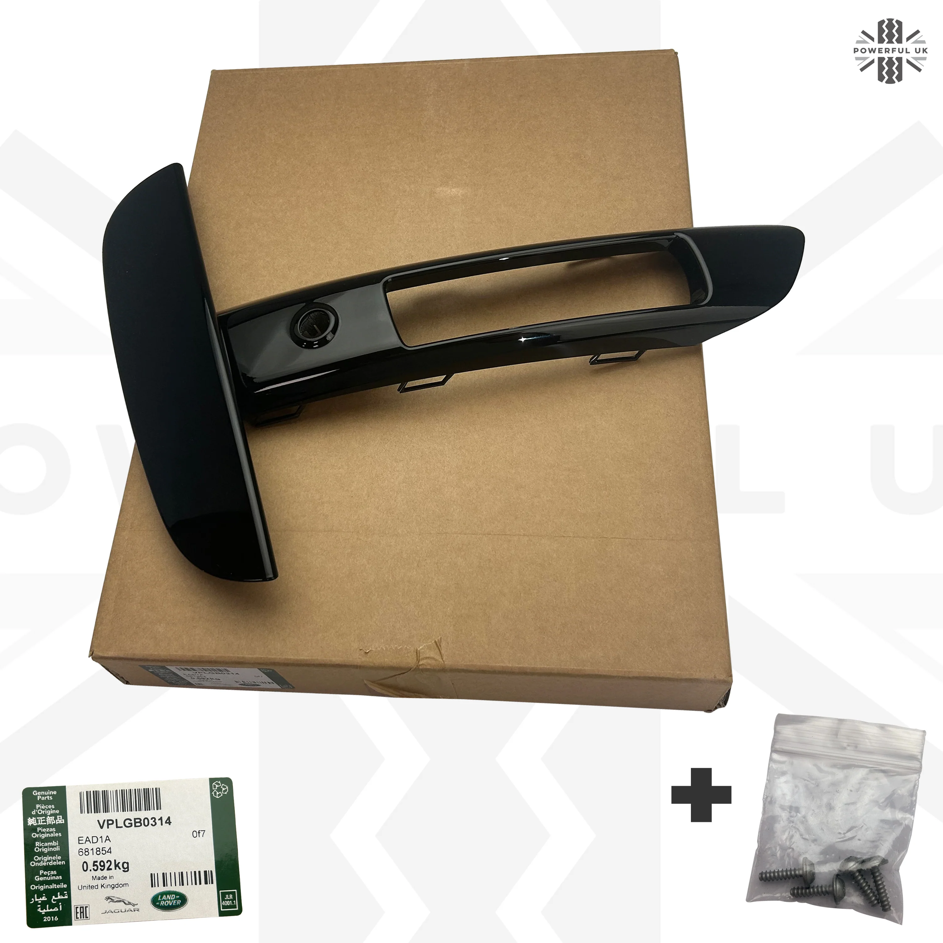 Genuine SVO Front Bumper Trim Surround & Fog Bezel kit for Range Rover L405 SVO - Image 2