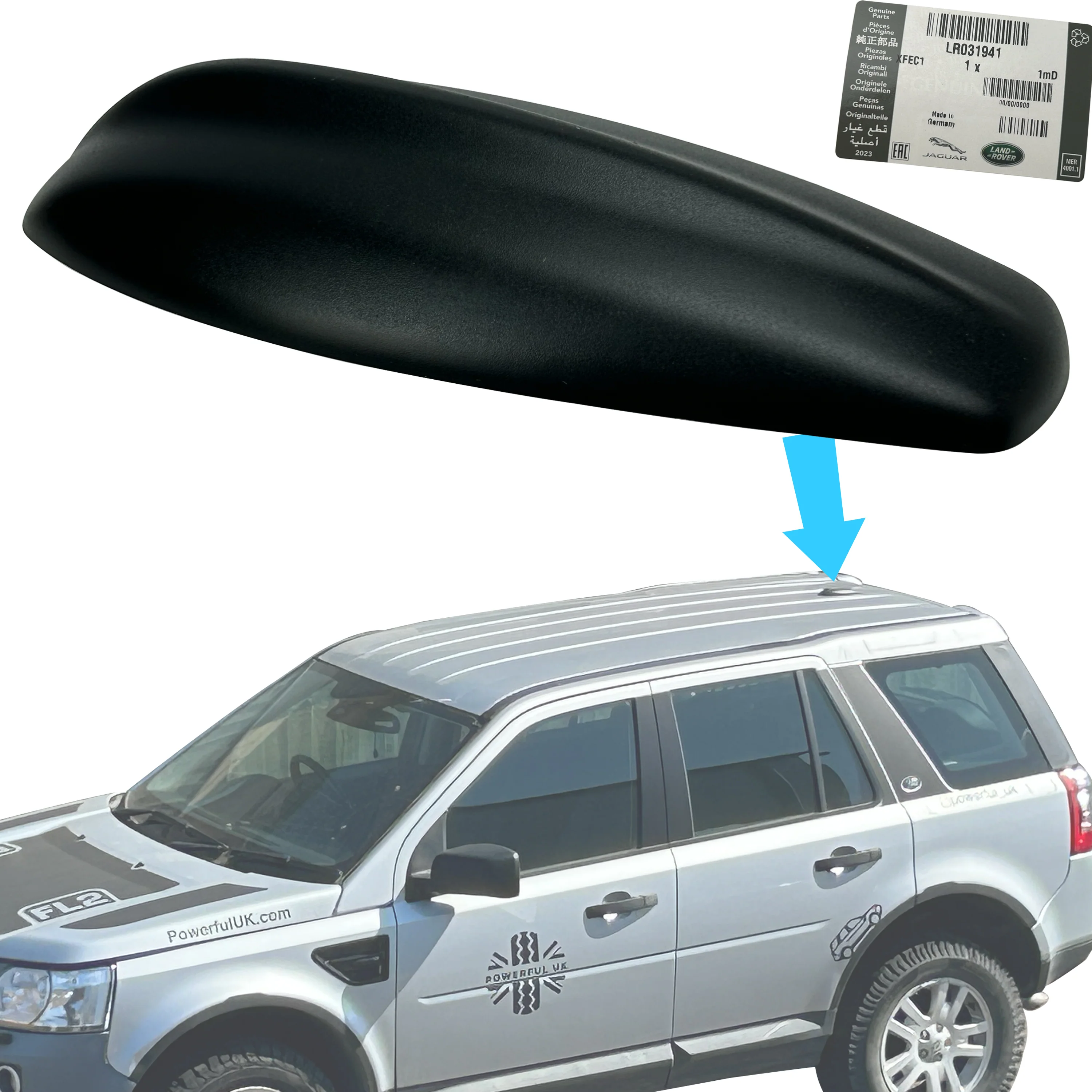 GPS Roof Aerial Antenna for Land Rover Freelander 2 2013-14 - Genuine - Image 8