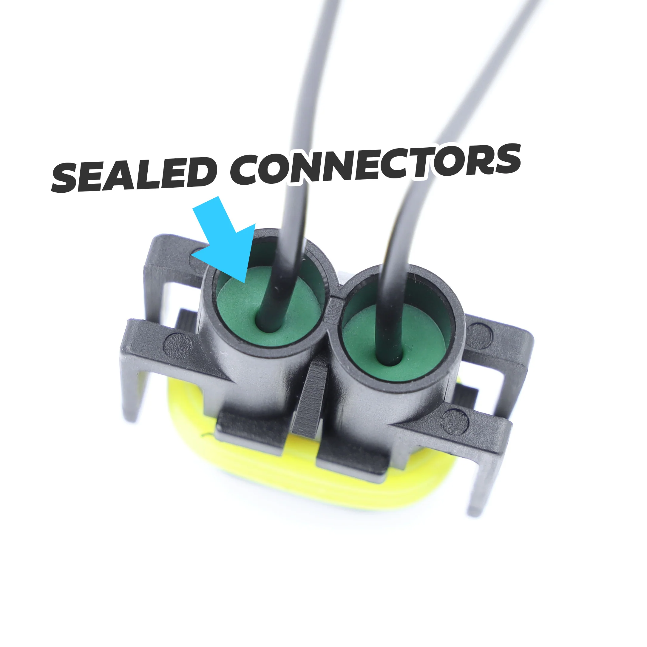 H11 Fog Light Connectors (Pair) for Range Rover L322 2010 - Image 4