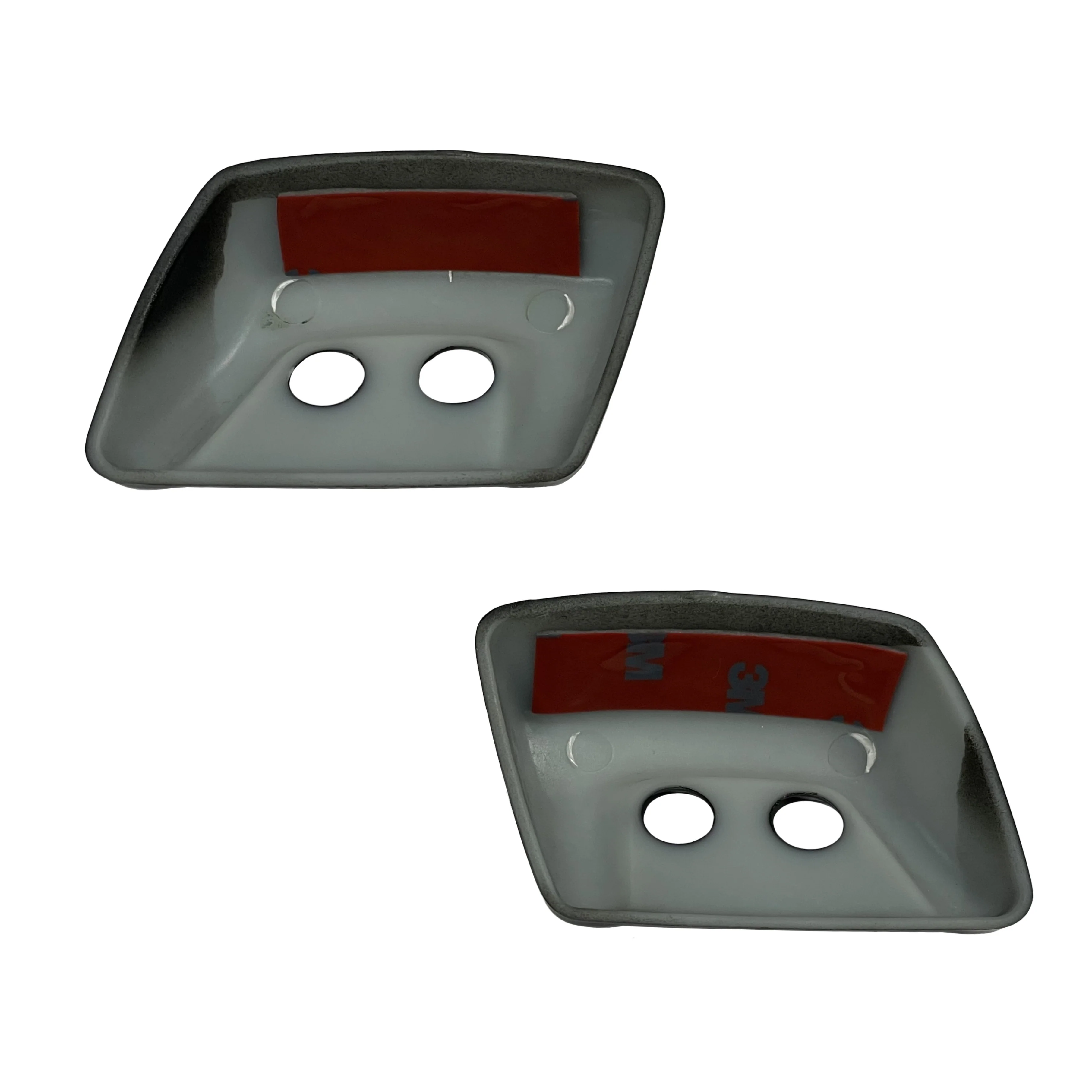 Headlight Washer Jet Covers for Range Rover L322 Vogue 06-09 Java Black - Image 3