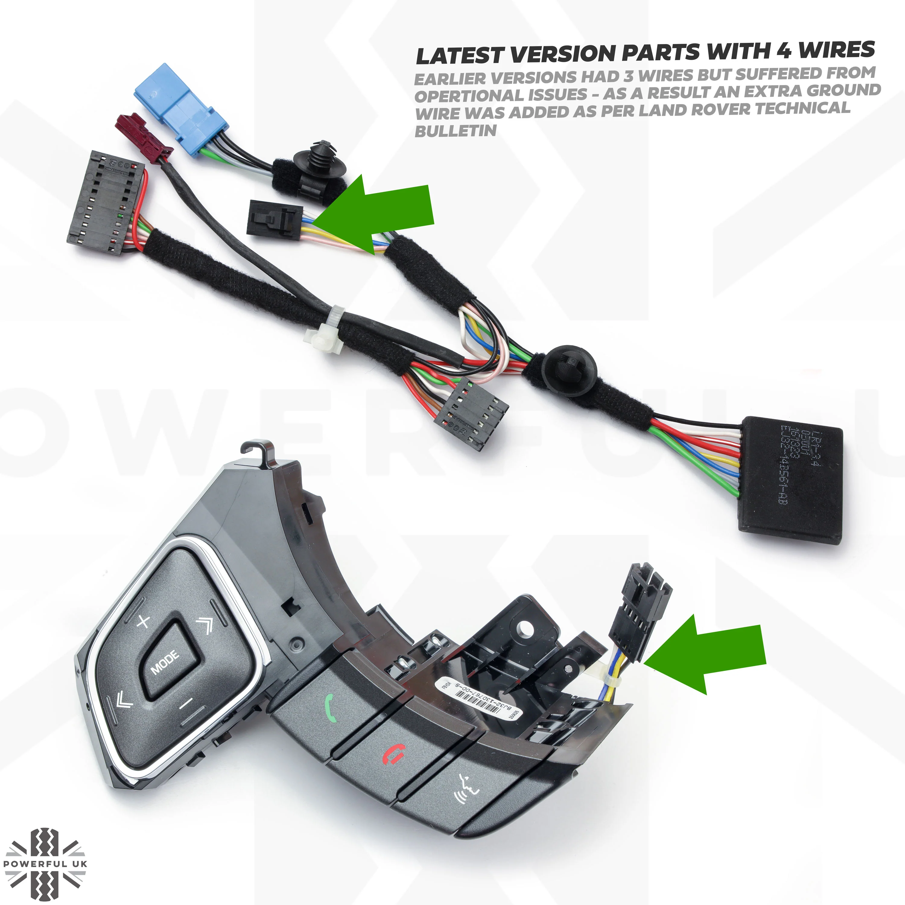 Heated Steering Wheel Retro Fit kit for Range Rover Evoque - Image 3