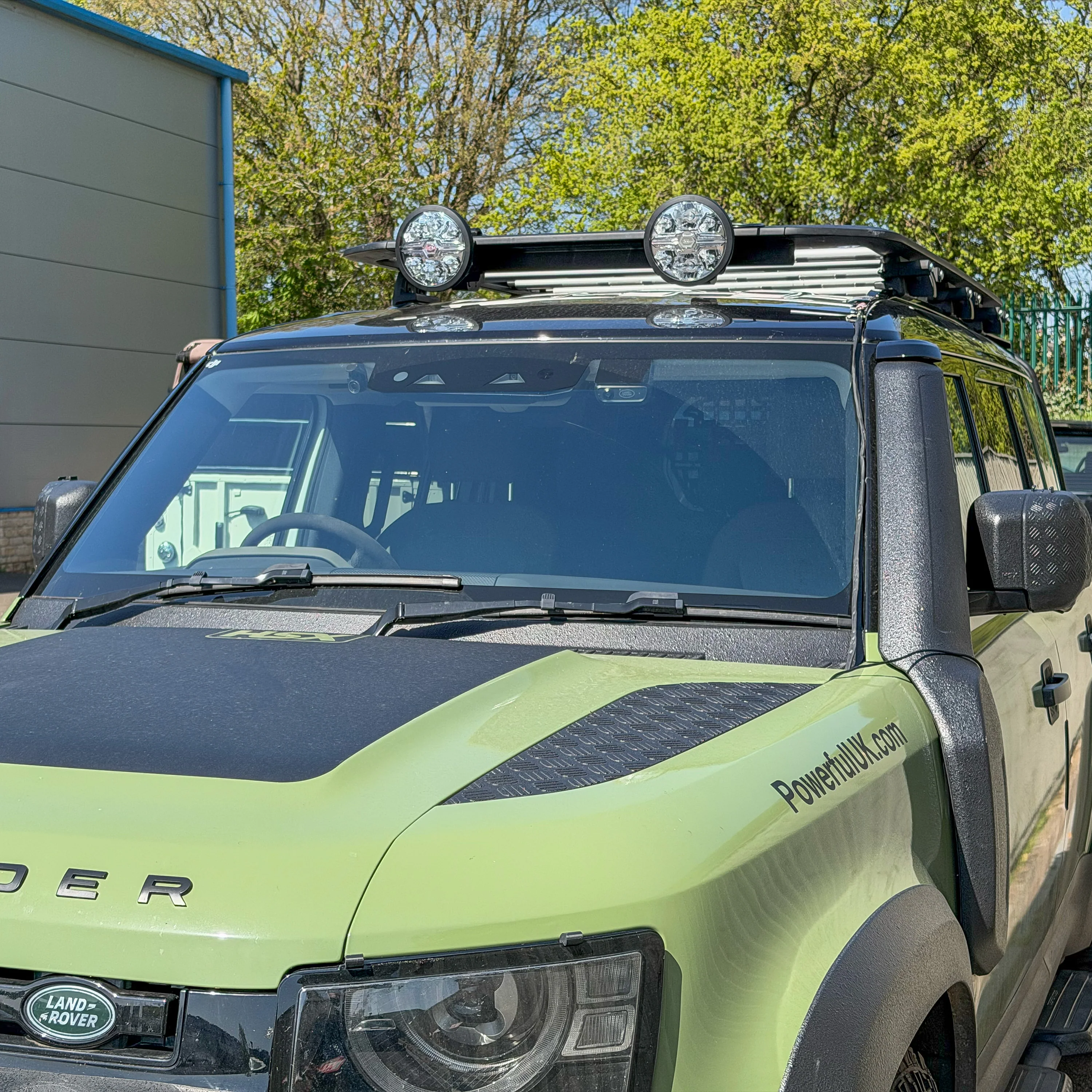 Hella Spotlight & Mount Kit for Expedition Roof Rack for Land Rover Defender L663 - Image 5