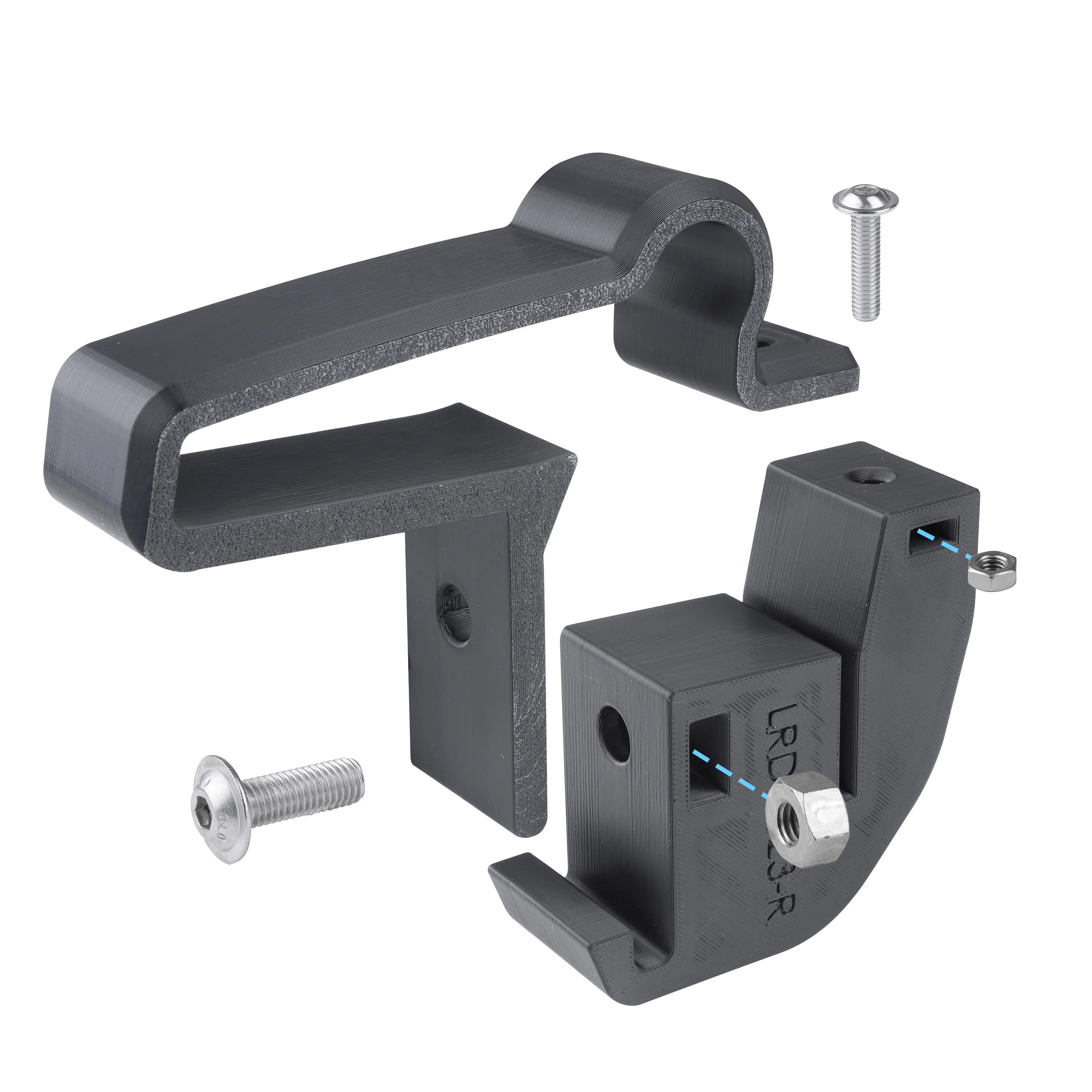 Hella Spotlight Mount Kit for Expedition Roof Rack for Land Rover Defender L663 - MOUNTS ONLY - Image 4