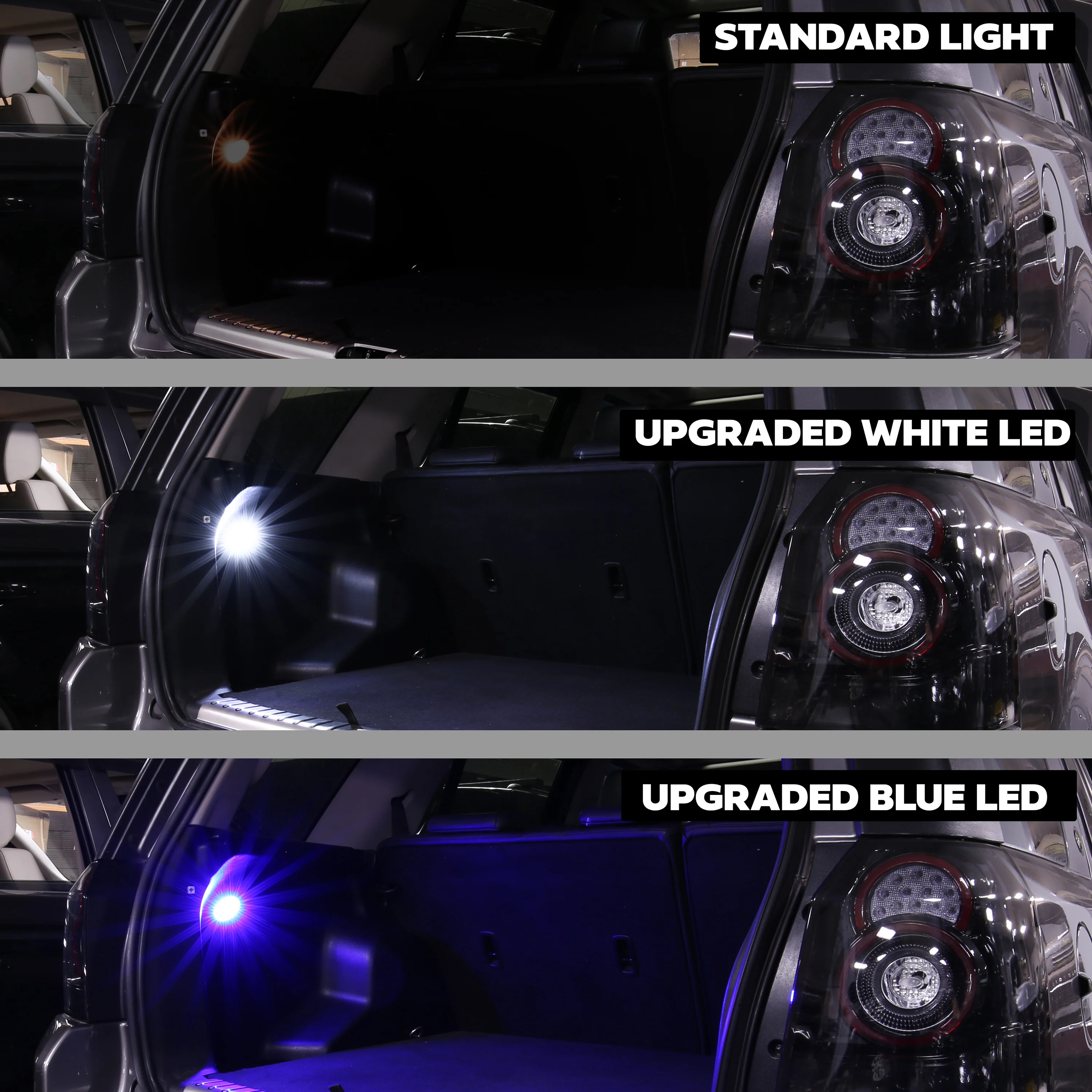 Interior Boot LED Light for Land Rover Freelander 2 - White - Image 4