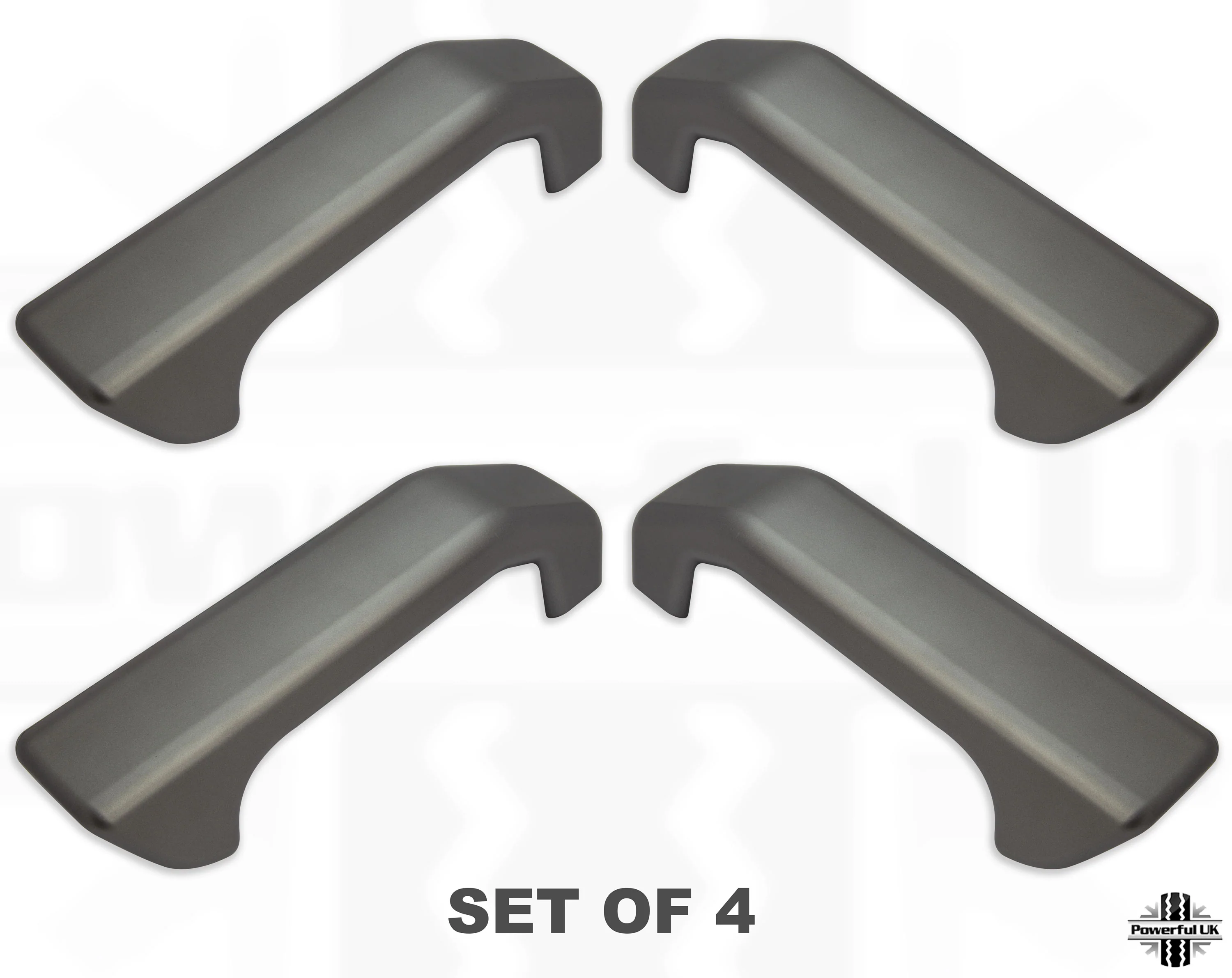 Interior Door Pull Set (4pc) - Grey - for Land Rover Discovery 3 - Image 2